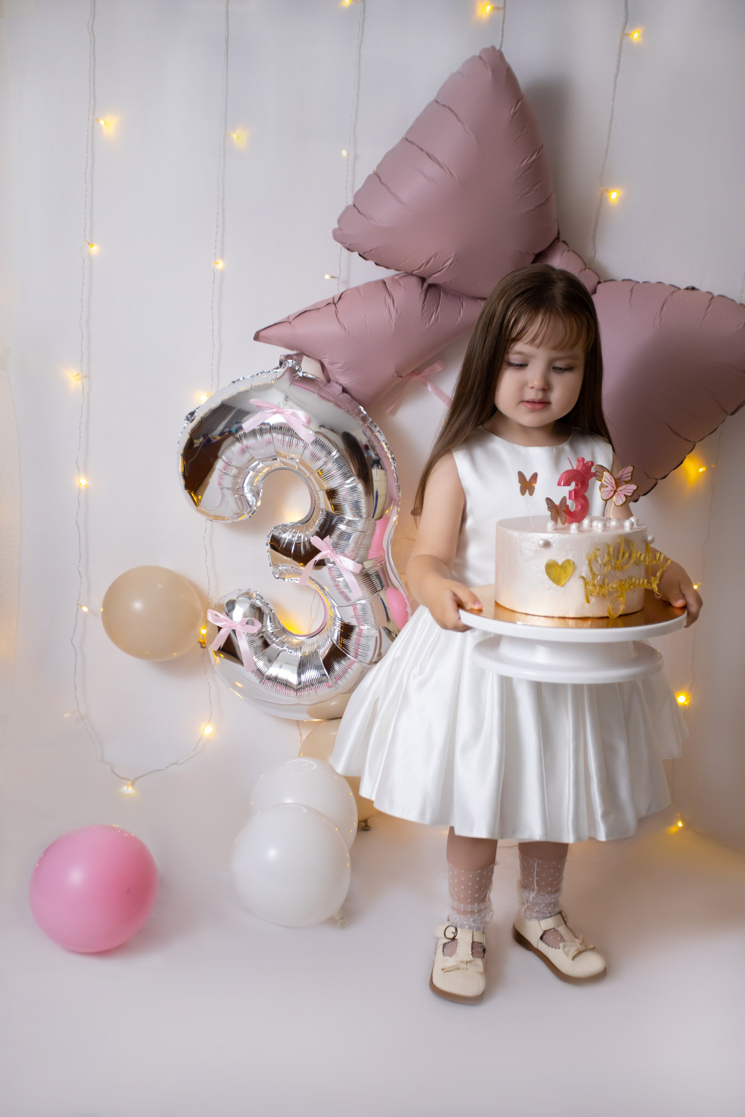 День рождения! 3 года. Фотограф новорожденных Химки, Красногорск, Мытищи и Москва Елена Третьяк