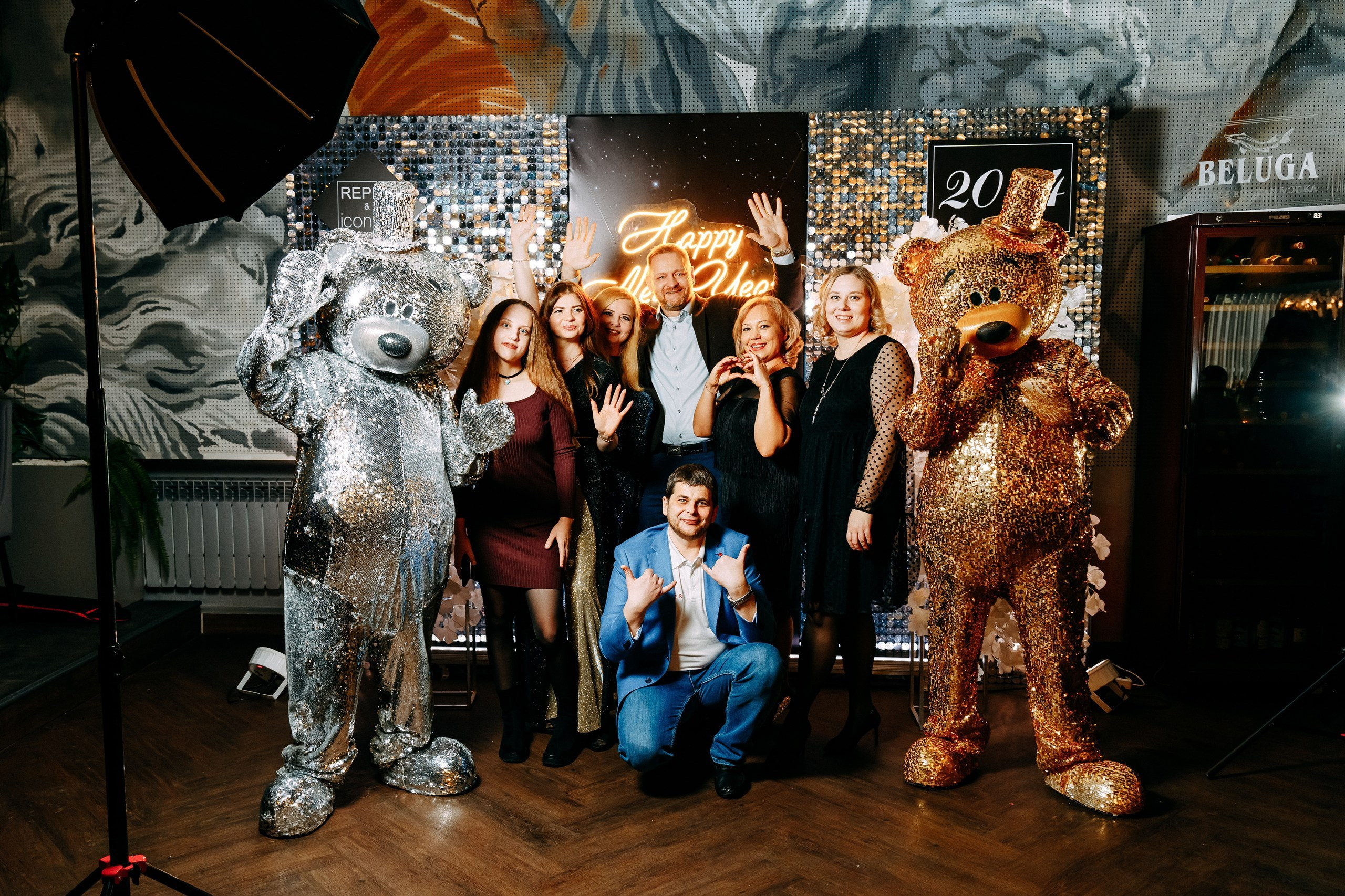 Новогодний корпоратив ICON LAB. Фотосъемка, свадебная фотосъемка, Москва, Нижний Новгород