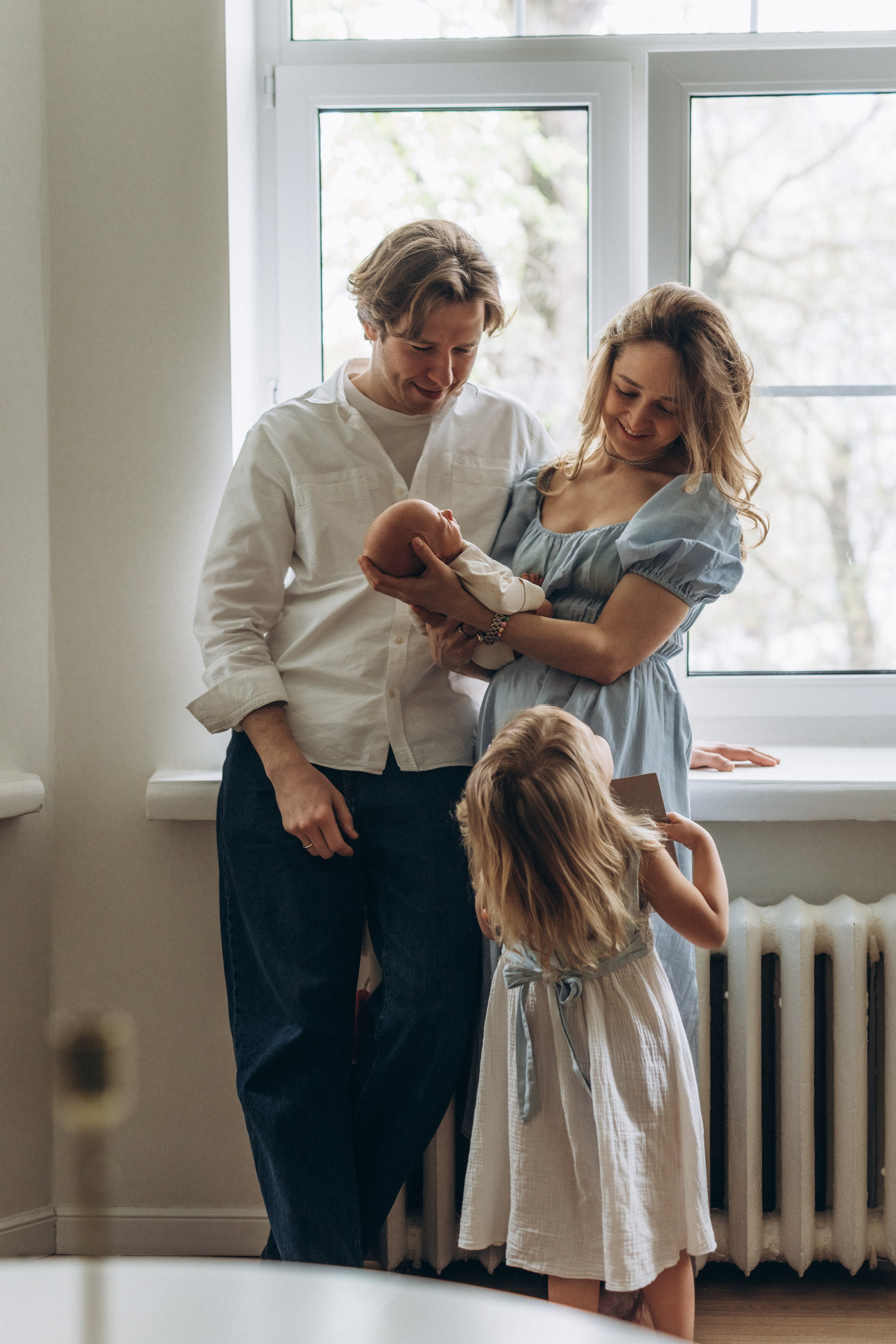 Новорожденный малыш Сева