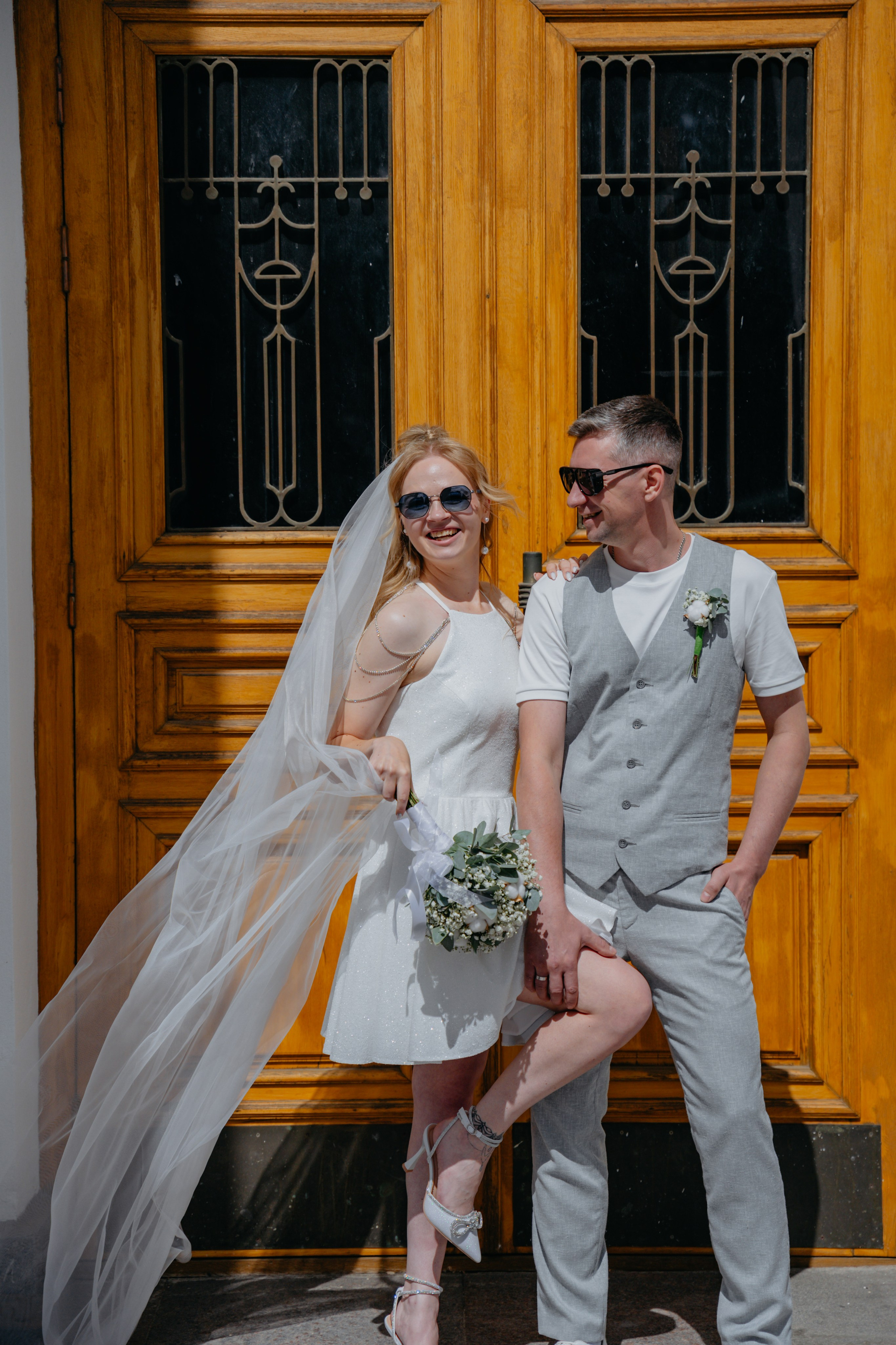 Марина и Владимир. Самокатное настроение