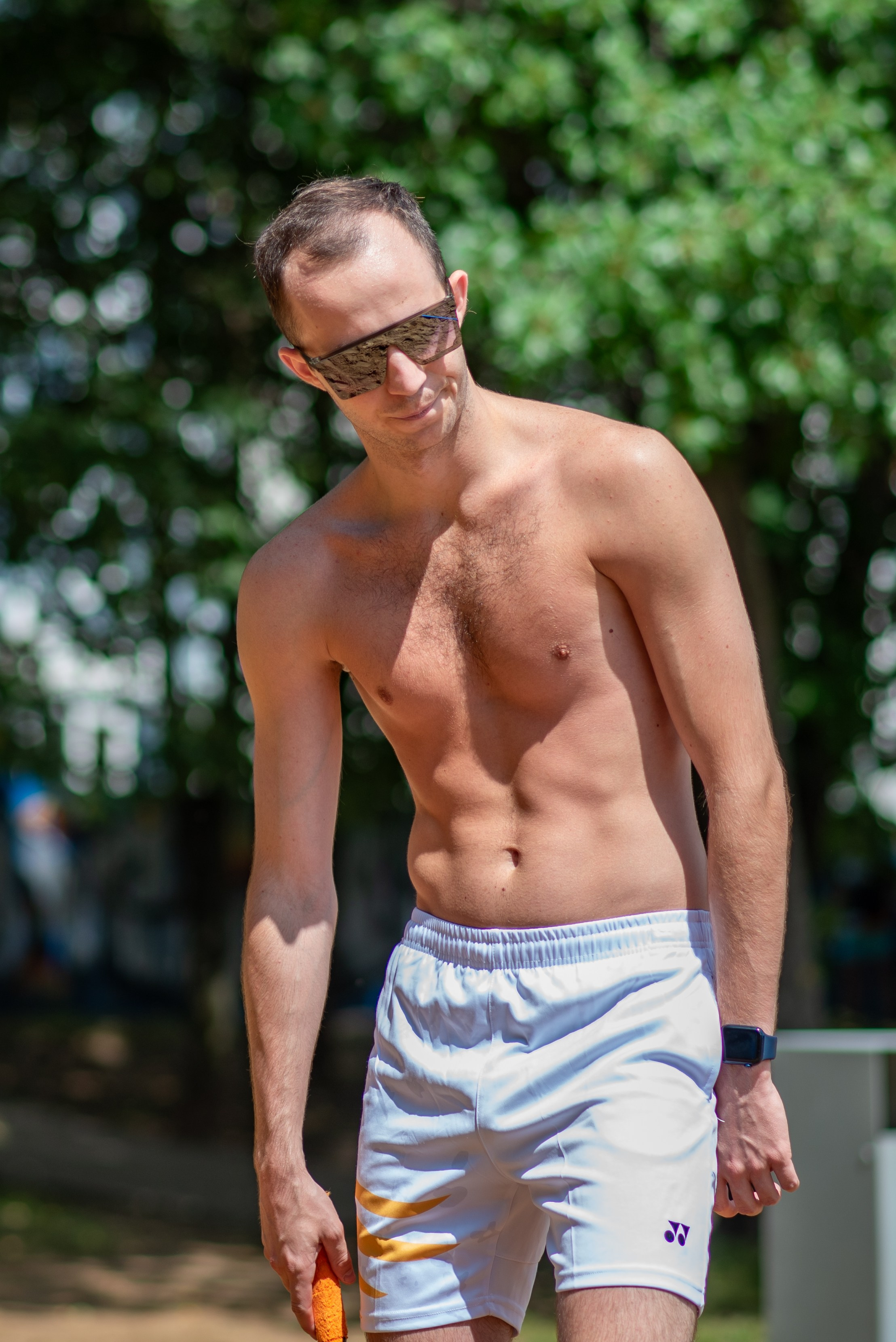 Бадминтон на свежем воздухе. Химки, Московская область. Фотограф Стеценко Наталия. Одинцово, Москва, Московская область