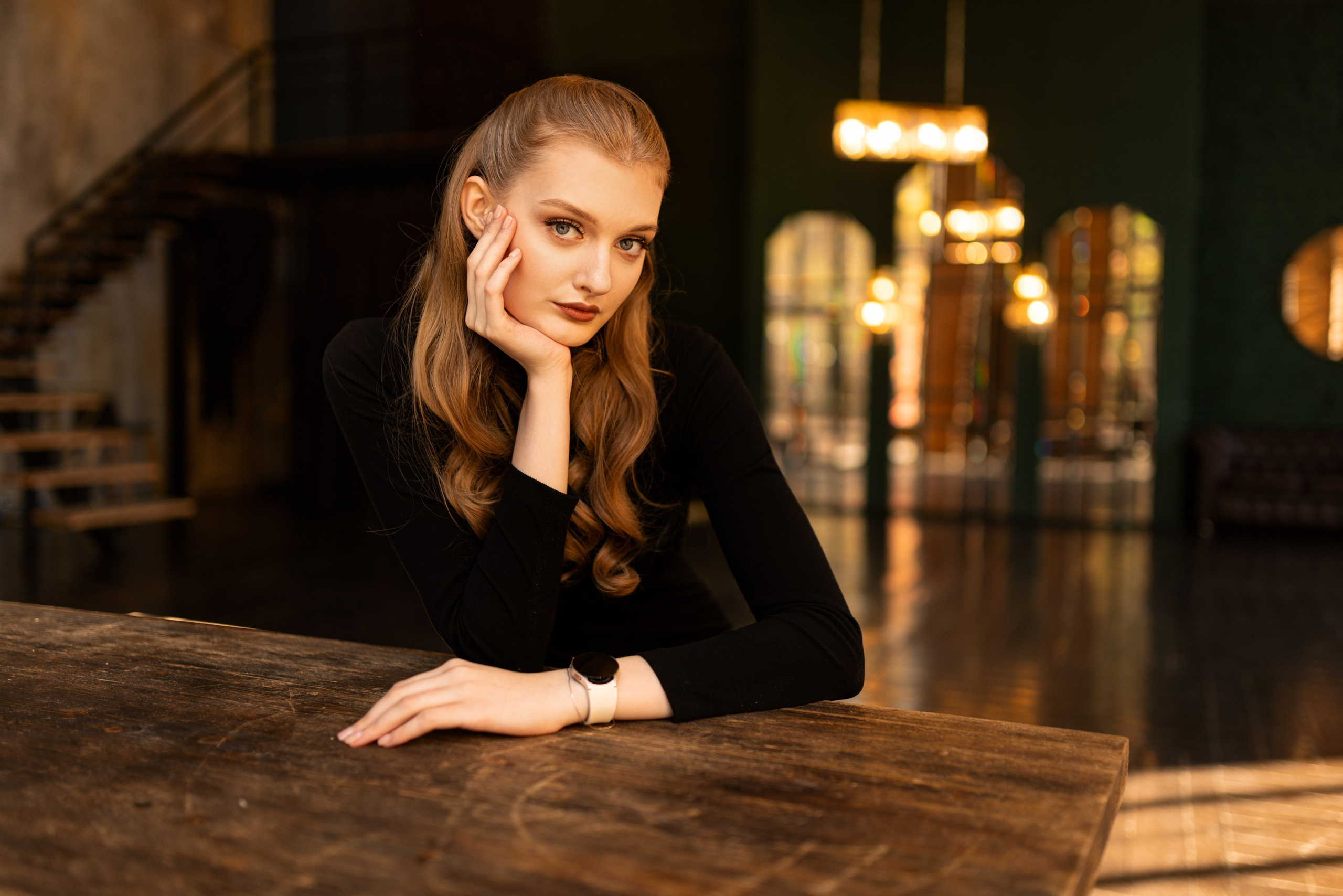 Студийная съемка с Викторией в интерьере в формате для «себя». Дмитрий Шульгин, портретный фотограф в Воронеже