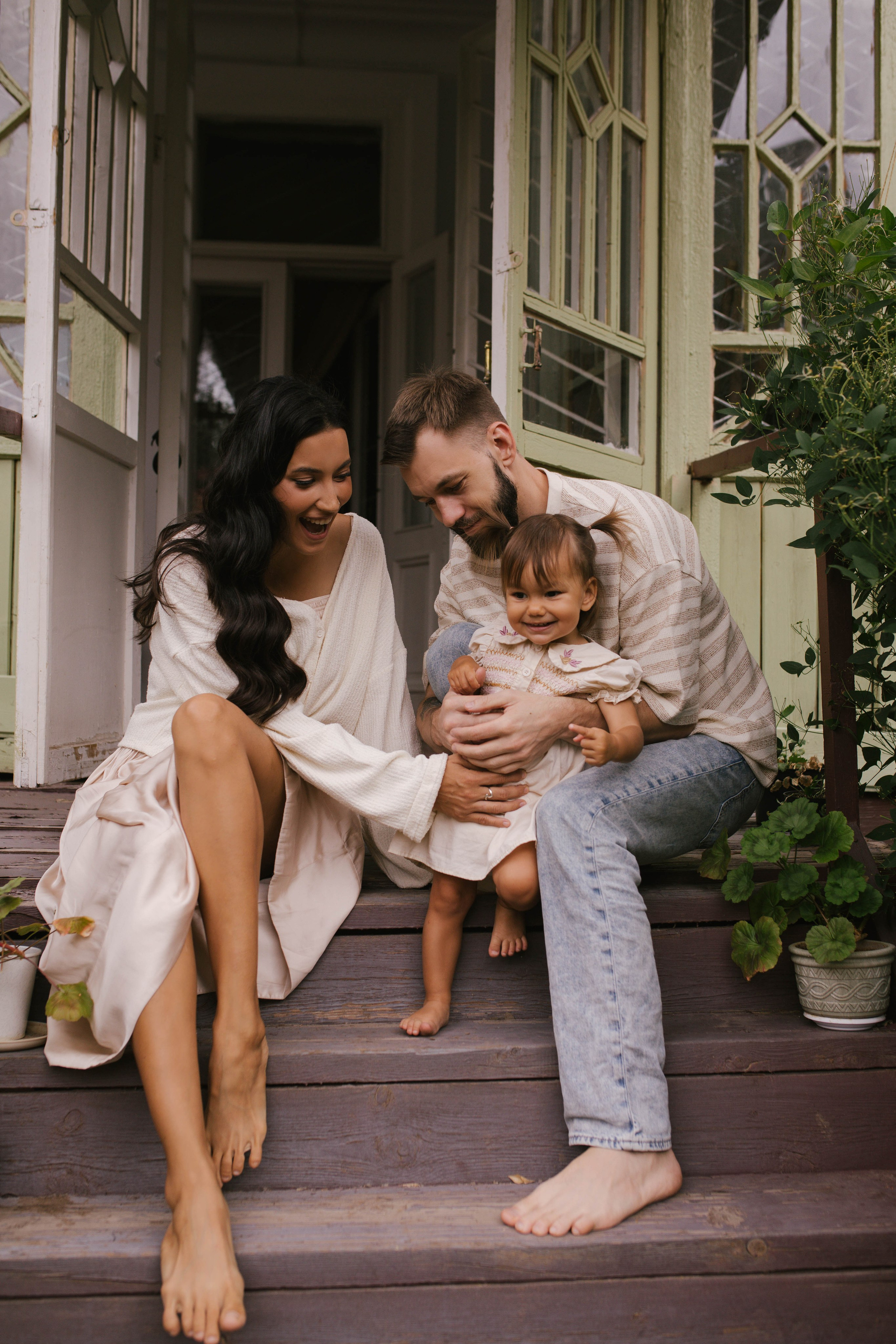 Камилла, Саша, Аврора. Фотограф Каролина