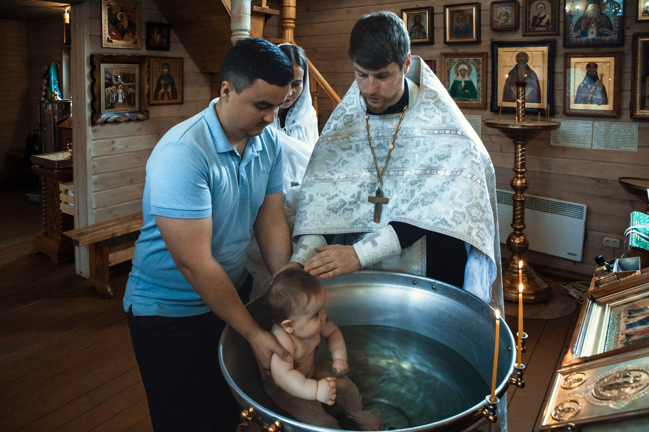 Крестины Андрея. Арт- фотограф Москва