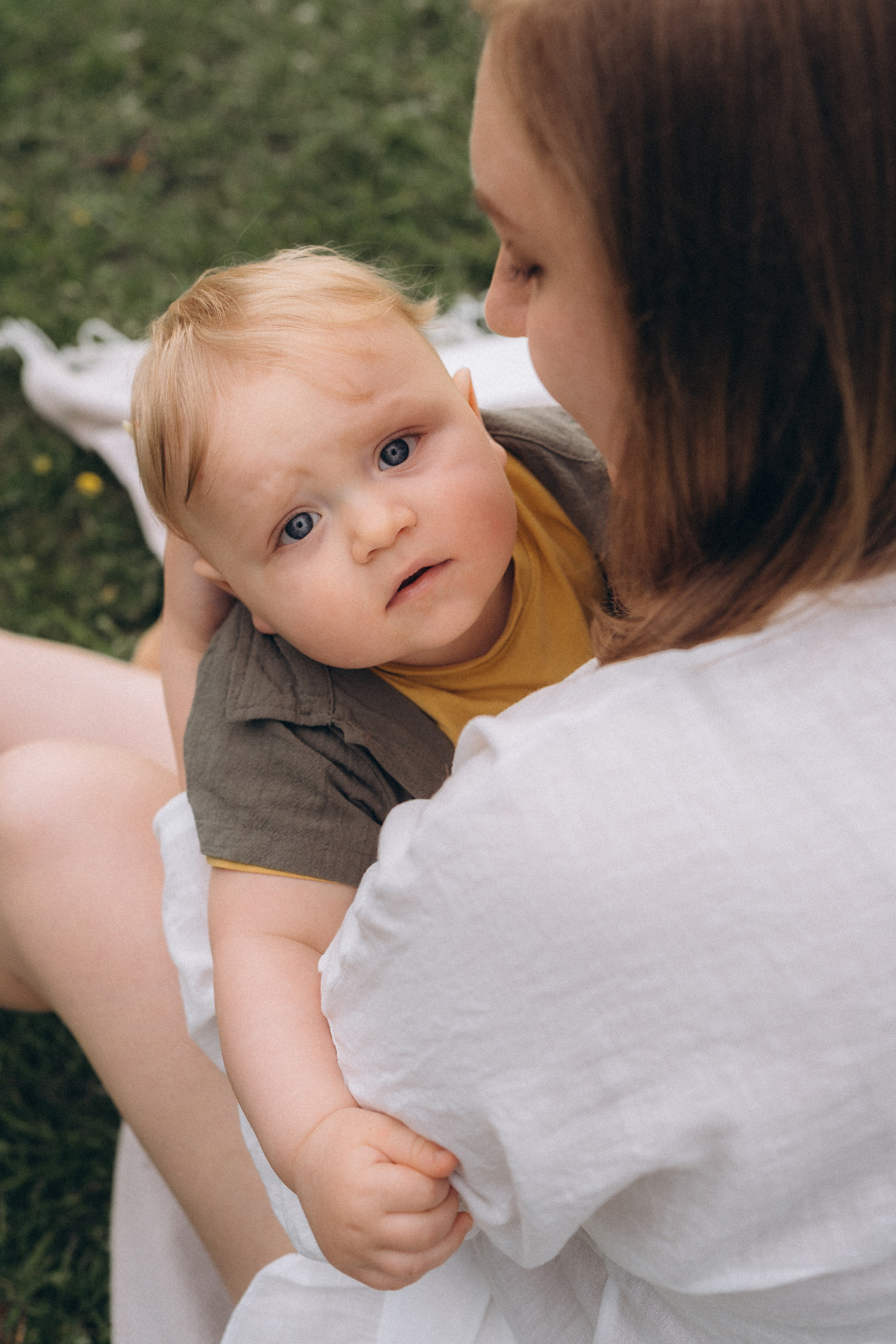 Первый год и первый дождь. Семейный фотограф в Ангарске/ Иркутске