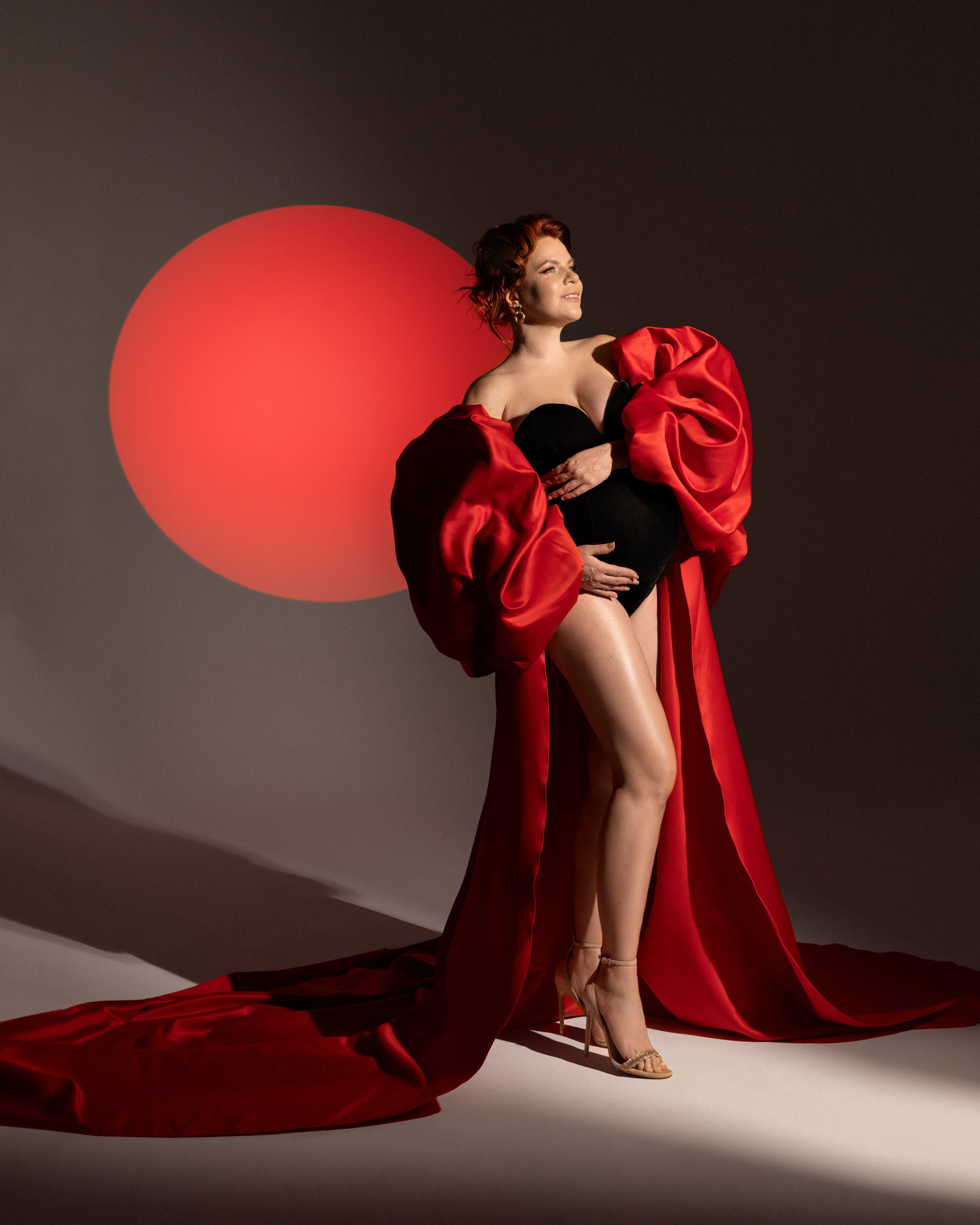 Образ для фотосессии беременности 