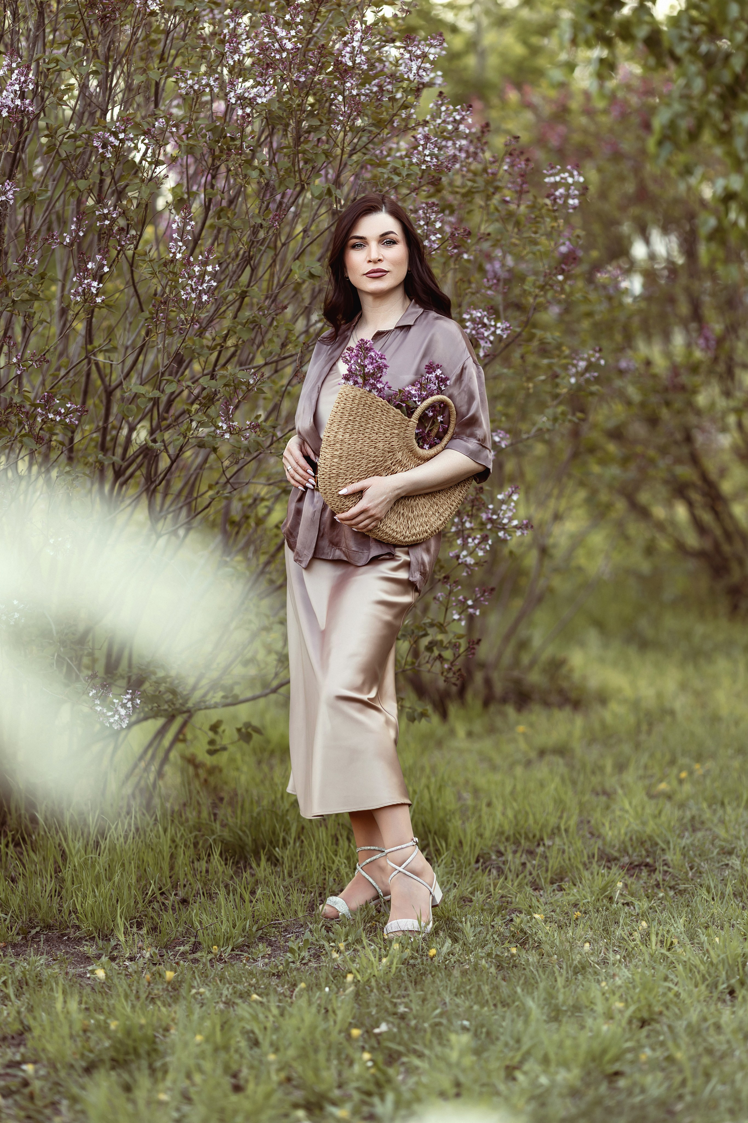 Съёмка в цветущих садах. Детский и семейный фотограф Елена Воропаева