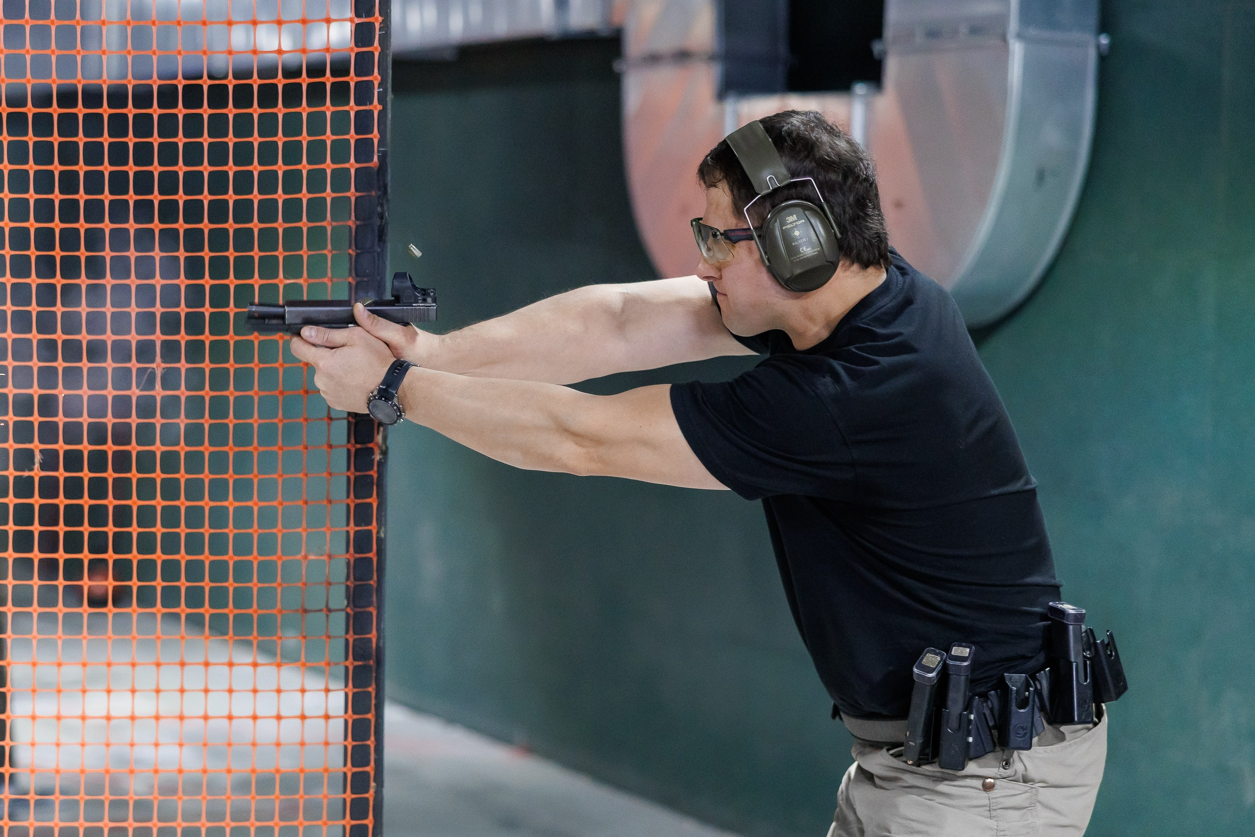 Соревнование по стрельбе в Ладожском стрелковом клубе. Фотограф в Санкт-Петербурге — Сергей Петров