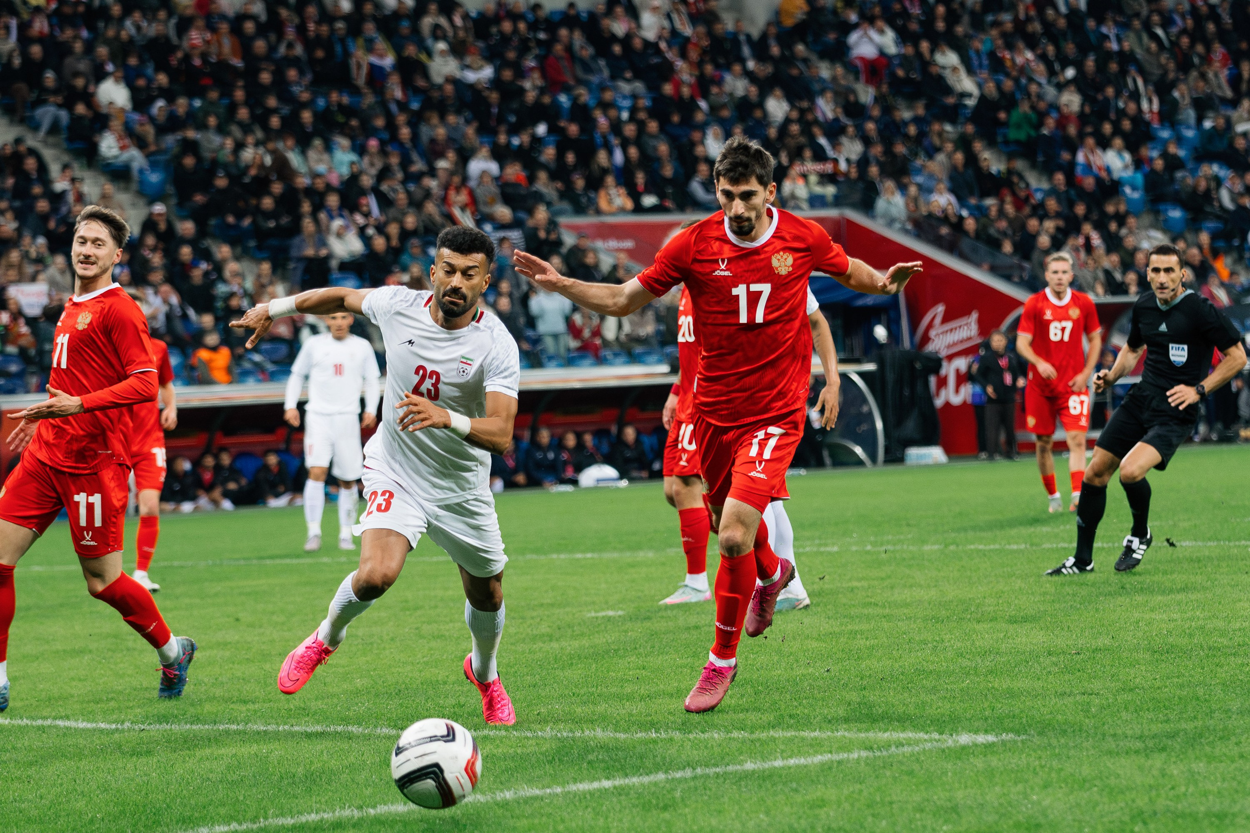 Матч Россия — Иран 2025. Фотограф в Волгограде Виталий Самойлов