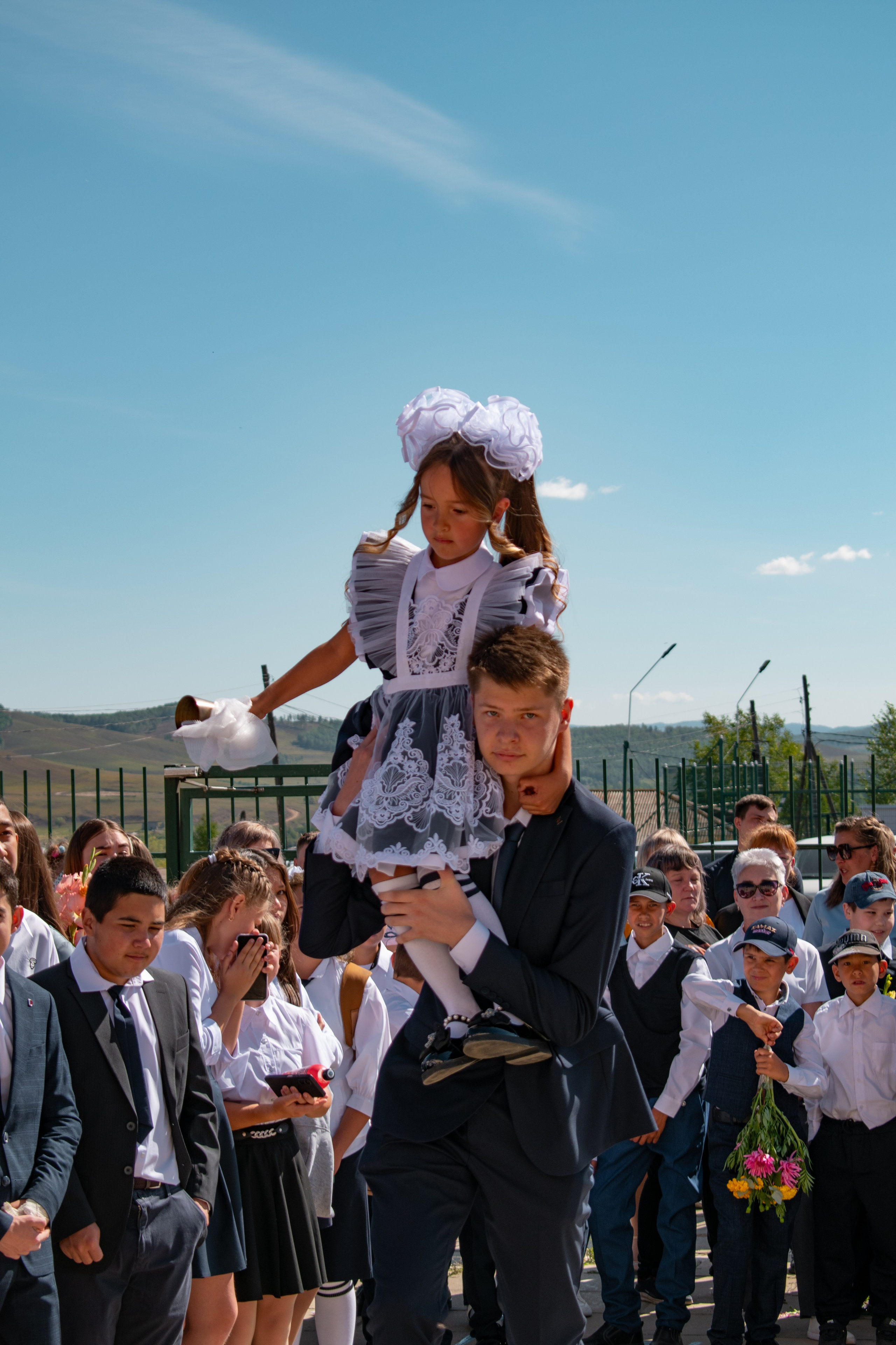 Алиса — первоклассница. Фотограф. Шелопугино, Забайкальский край