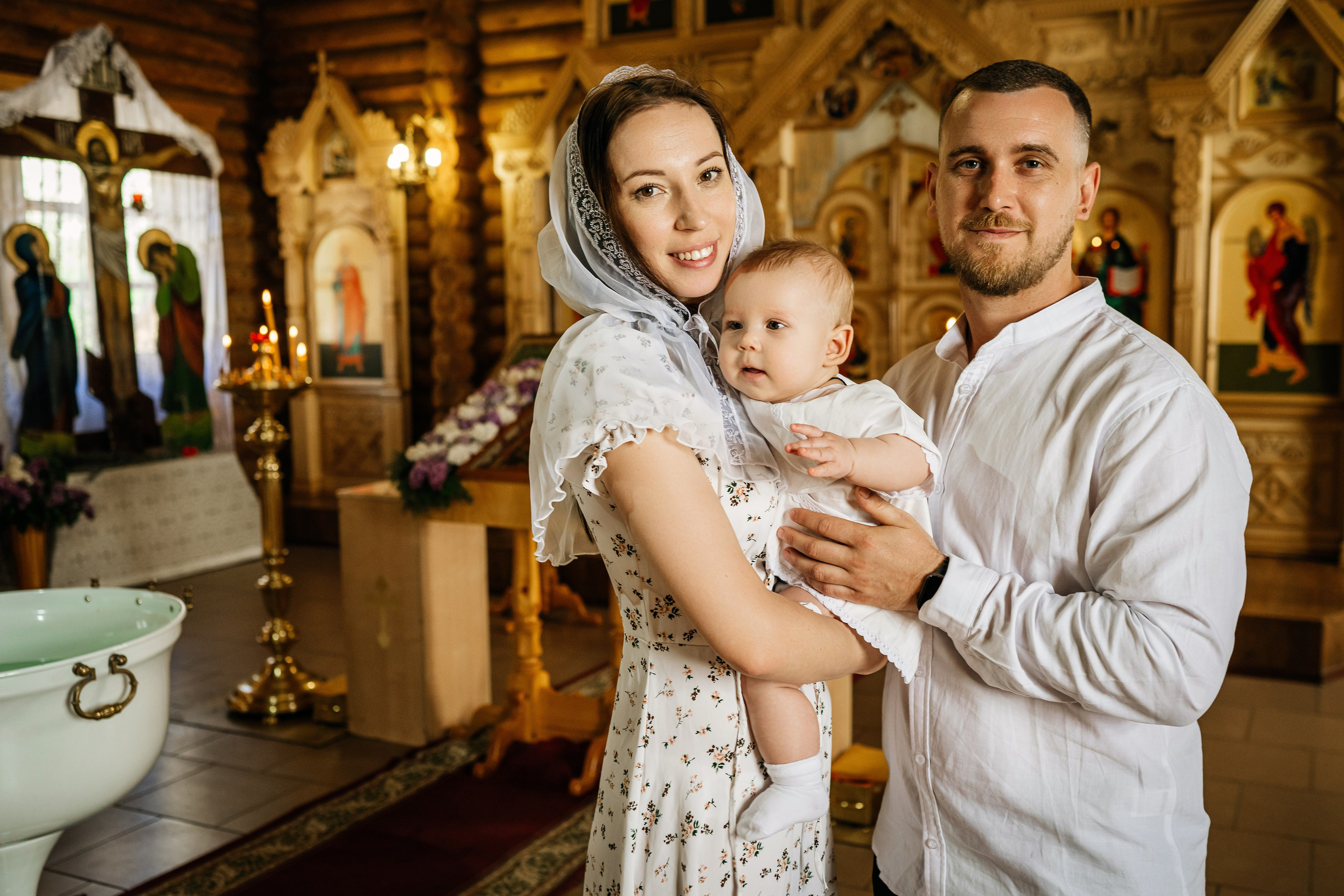 Фотосъемка крещения в Каменске-Шахтинском и Ростове. Фотограф в Каменске-Шахтинском Ольга Сагал