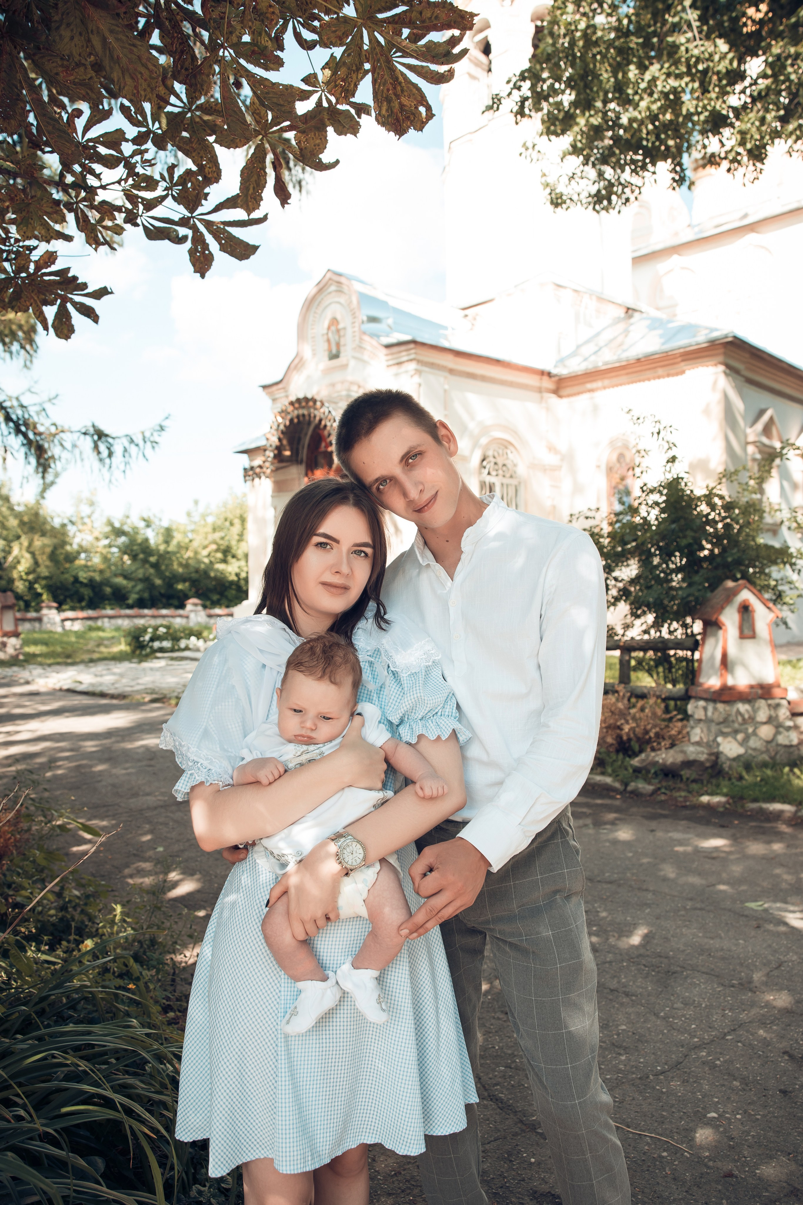 Таинство Крещения Матвея. Спасо-Преображенский храм (Спаса на Яру). Семейный фотограф в Рязани и Рязанской области