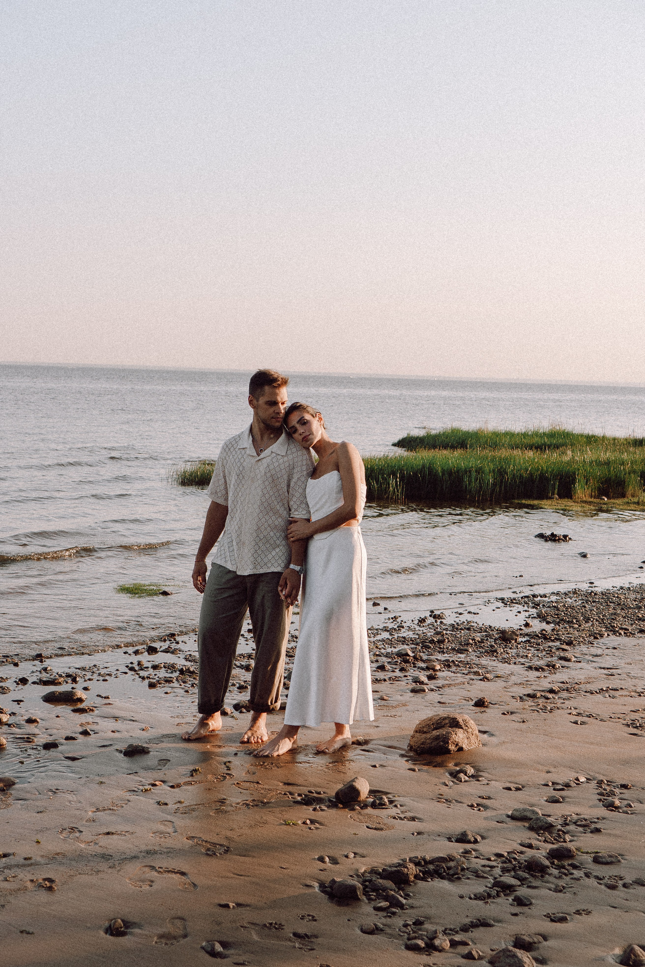 СВАДЕБНАЯ ФОТОСЕССИЯ ВЫЕЗДНОЙ ЦЕРЕМОНИИ (ФИНСКИЙ ЗАЛИВ). Профессиональный фотограф, Санкт-Петербург — Виктория Богомолова