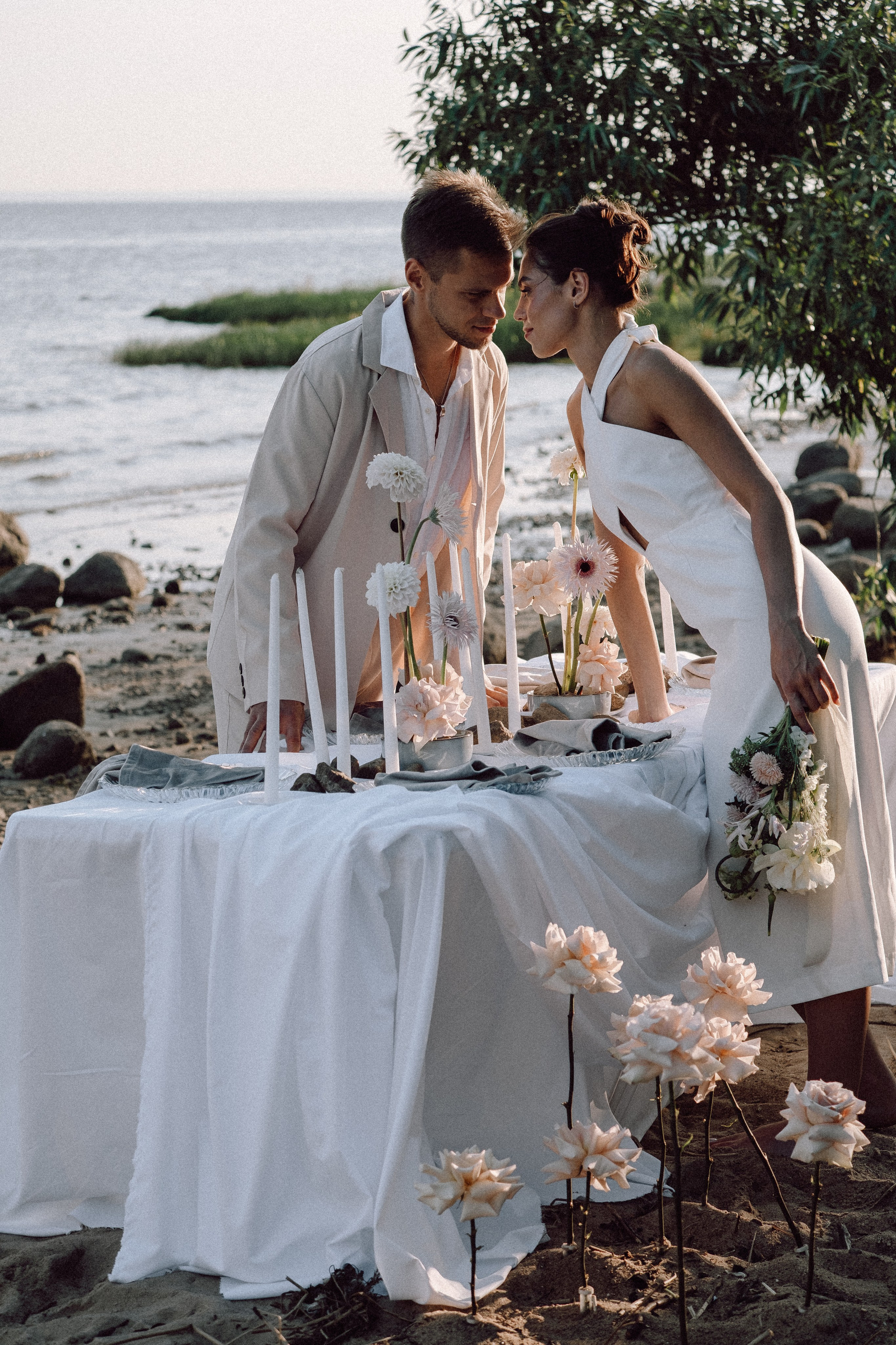 СВАДЕБНАЯ ФОТОСЕССИЯ ВЫЕЗДНОЙ ЦЕРЕМОНИИ (ФИНСКИЙ ЗАЛИВ). Профессиональный фотограф, Санкт-Петербург — Виктория Богомолова