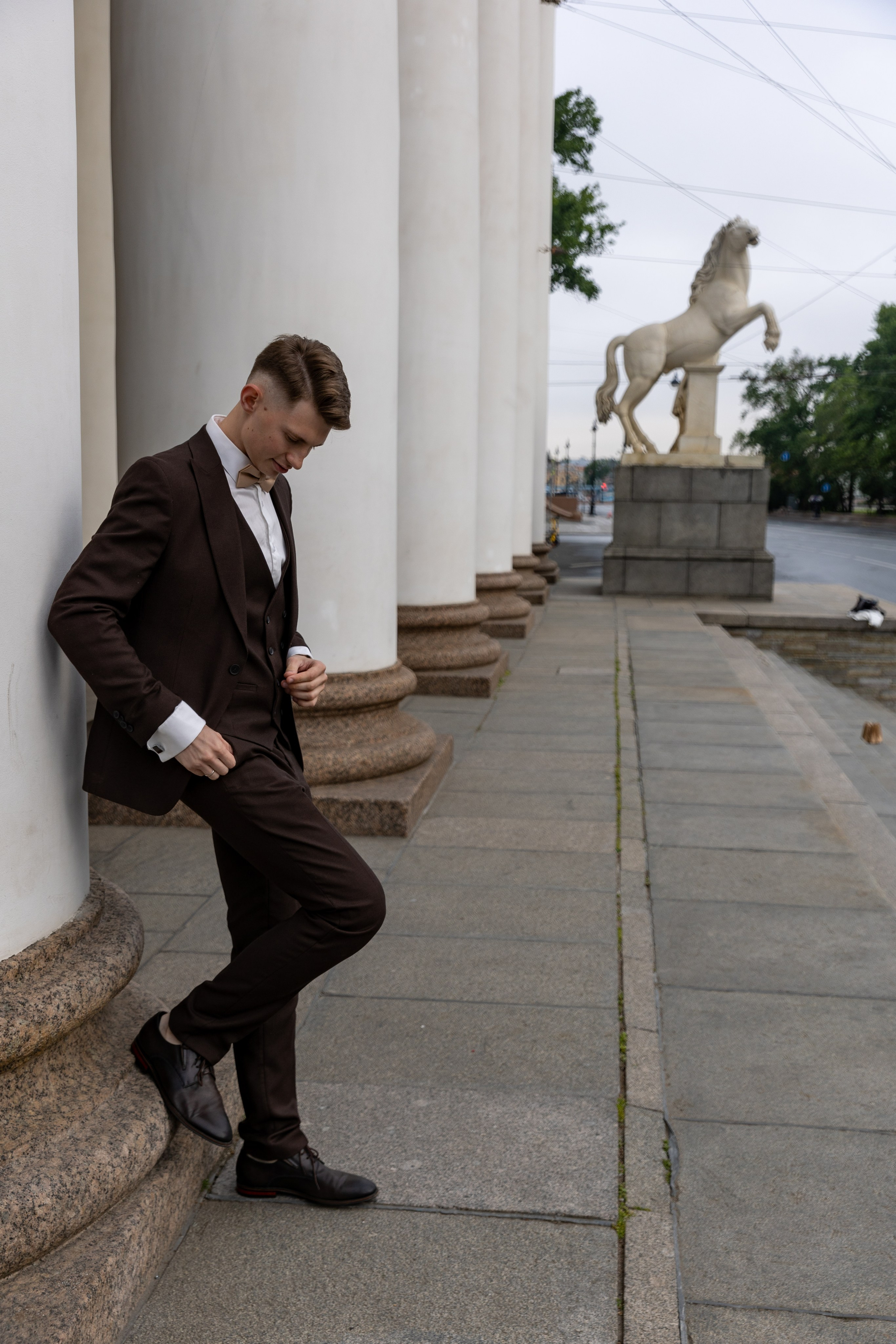 Прогулка в белые ночи. Крис и Лев. Фотограф в Санкт-Петербурге Закута Ольга