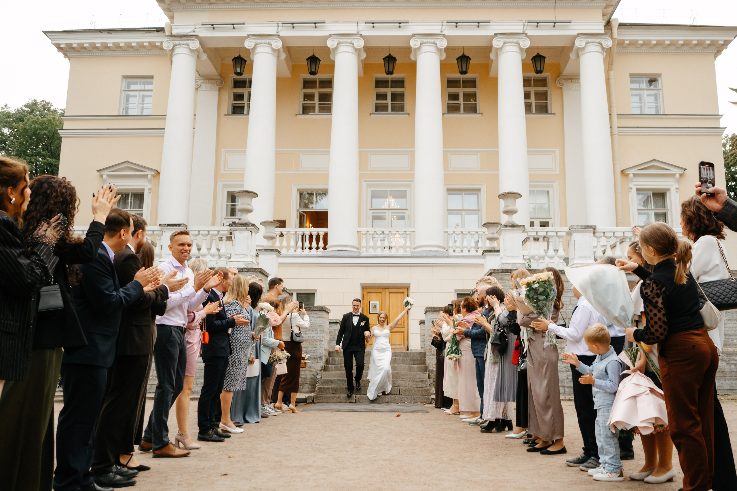 Свадебная фотосессия в Пушкине. Семейный и свадебный фотограф в Санкт-Петербурге и Москве