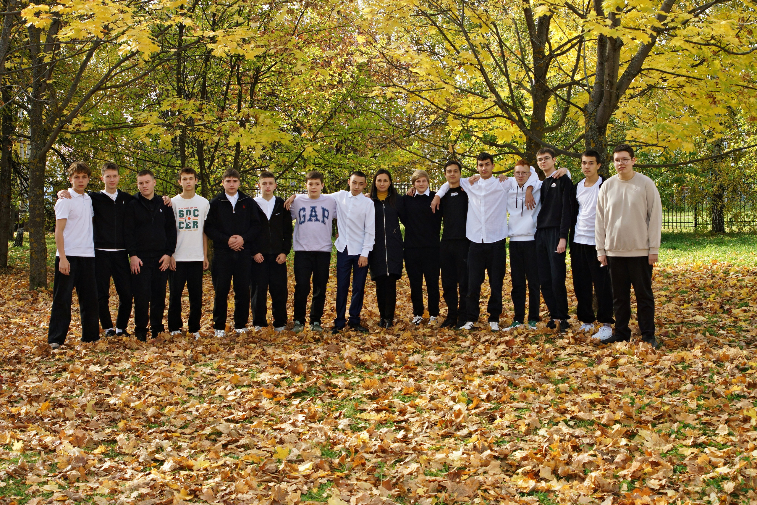 Осенняя фотосессия в школе г. Йошкар-Ола