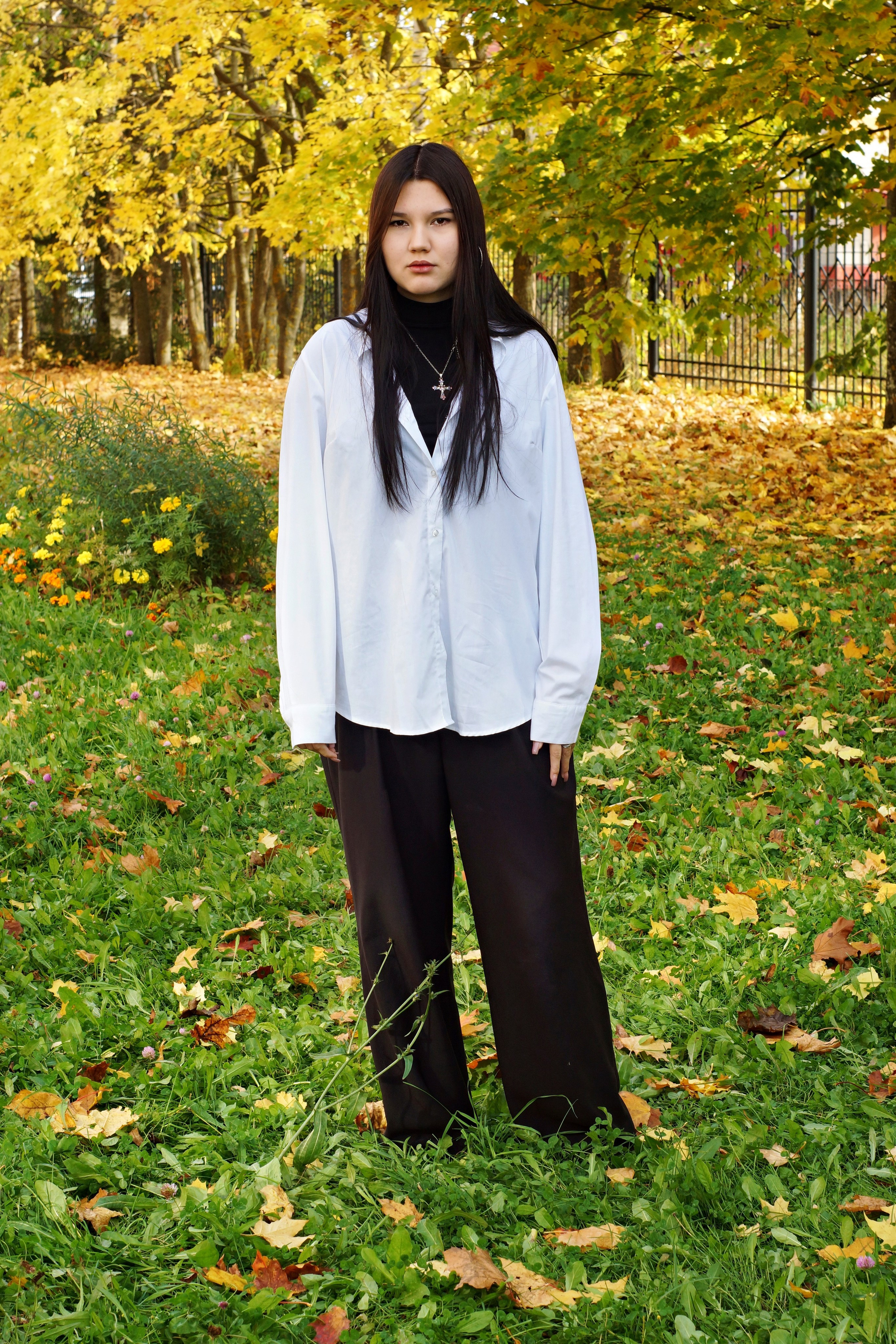 Осенняя фотосессия в школе г. Йошкар-Ола