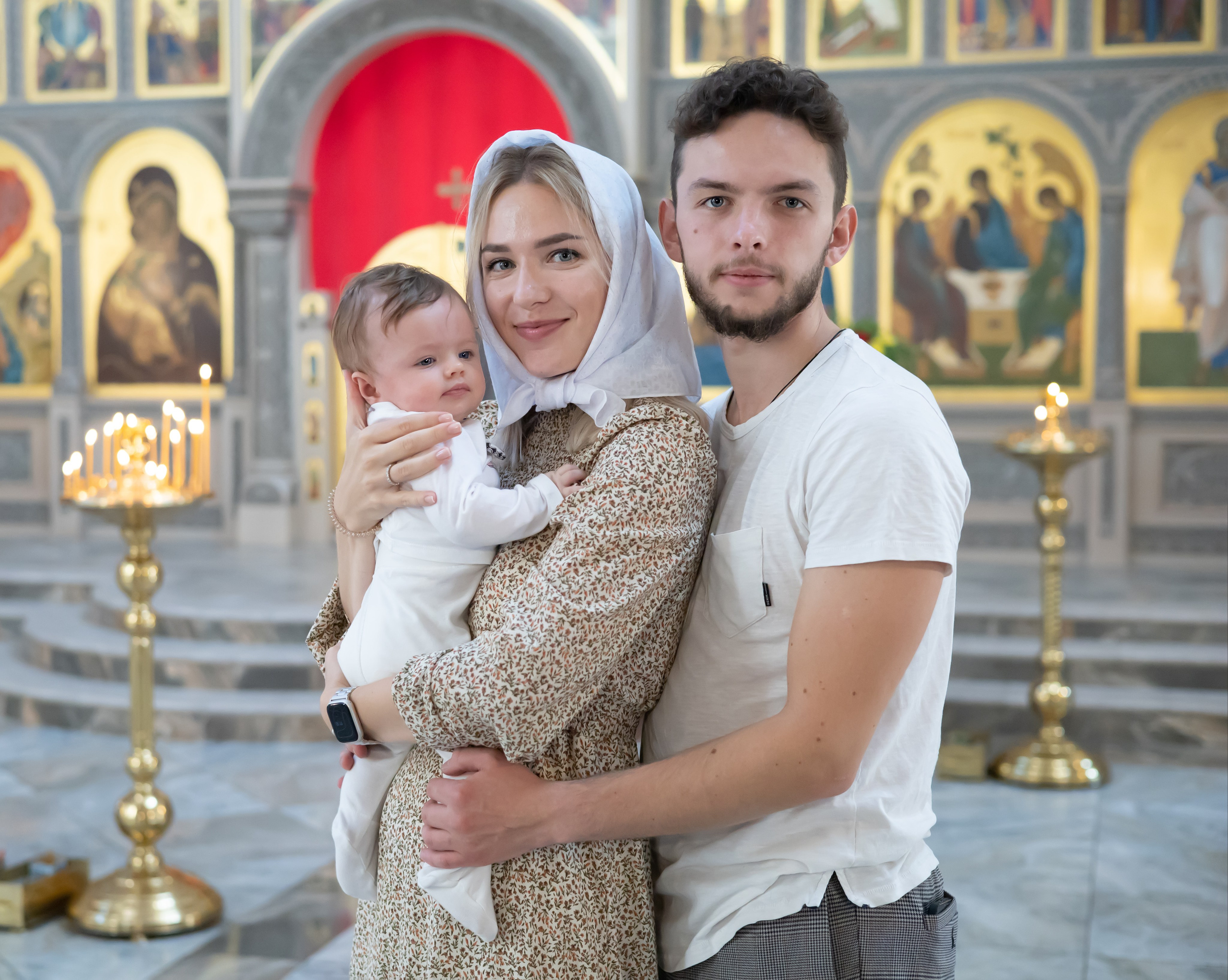 Крестины. Семейная и портретная съёмка в Москве