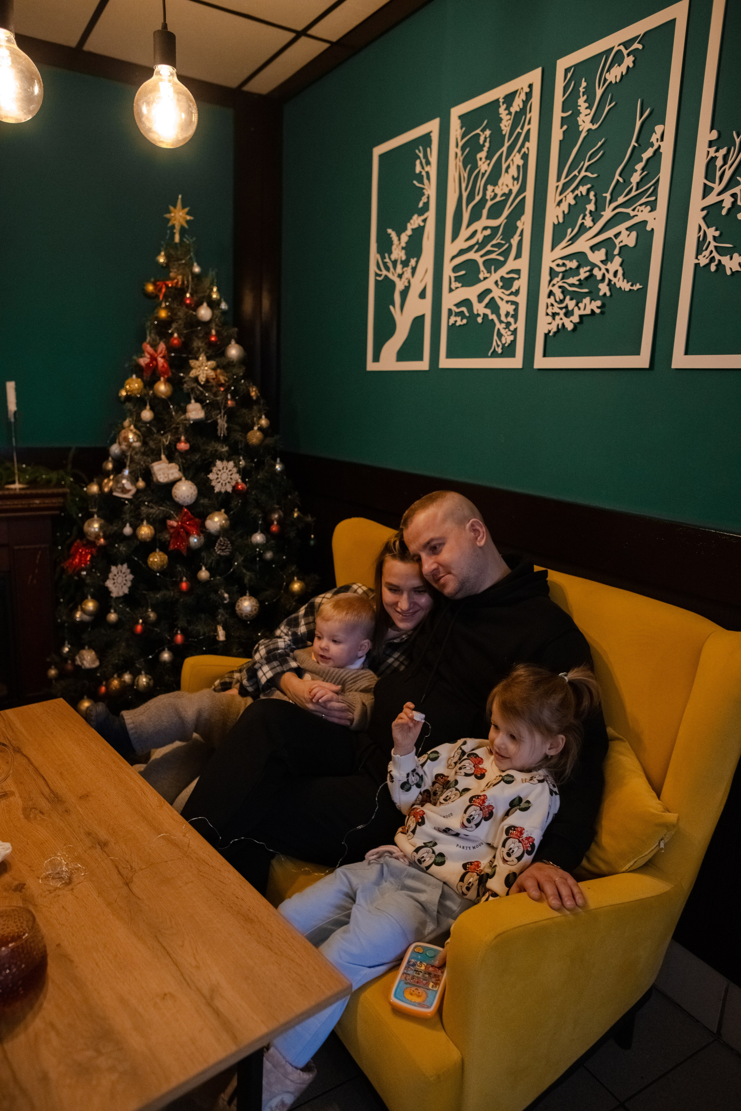 Семейное утро в кафе. Фотограф в Шатуре Оксана Осьмакова