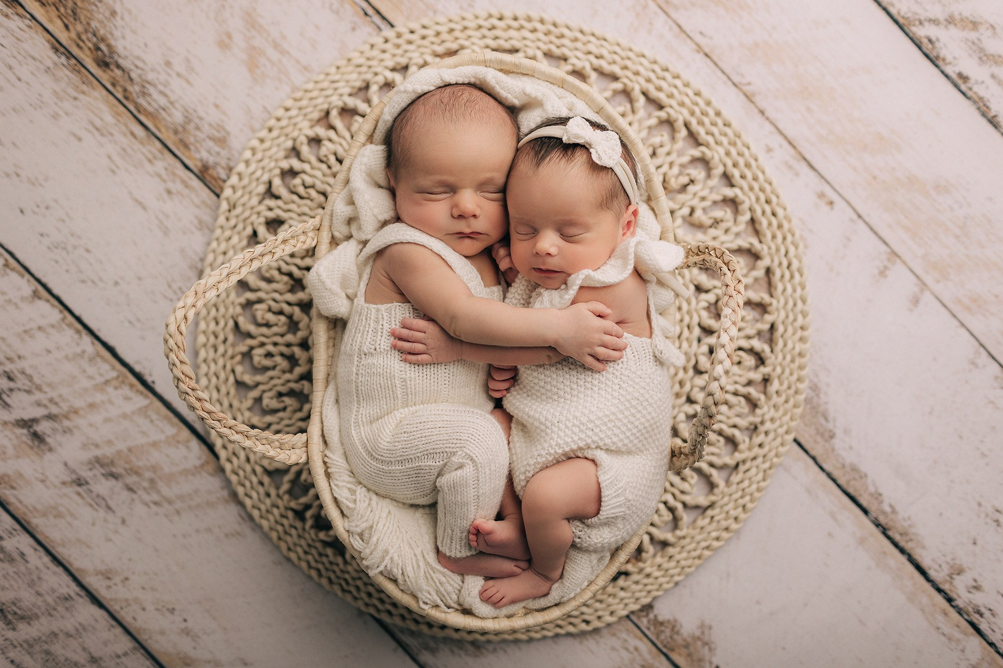 Двойняшки 7 дней. Семейный фотограф новорождённых в Серпухове Юлия Новикова +79637785957