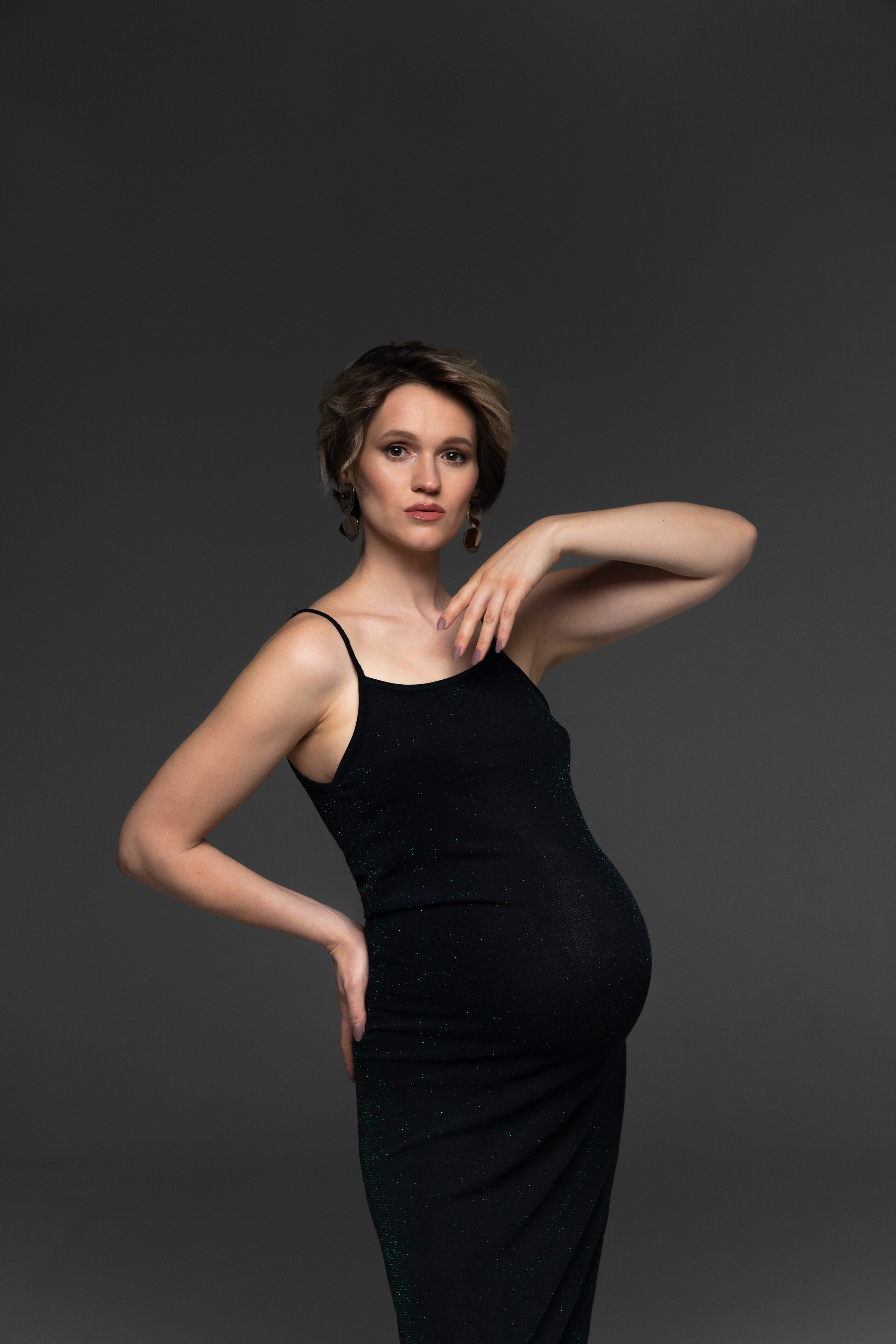 Минималистичная фотосессия беременности для Анны. Фотограф беременности в Санкт-Петербурге Анна Тюжина