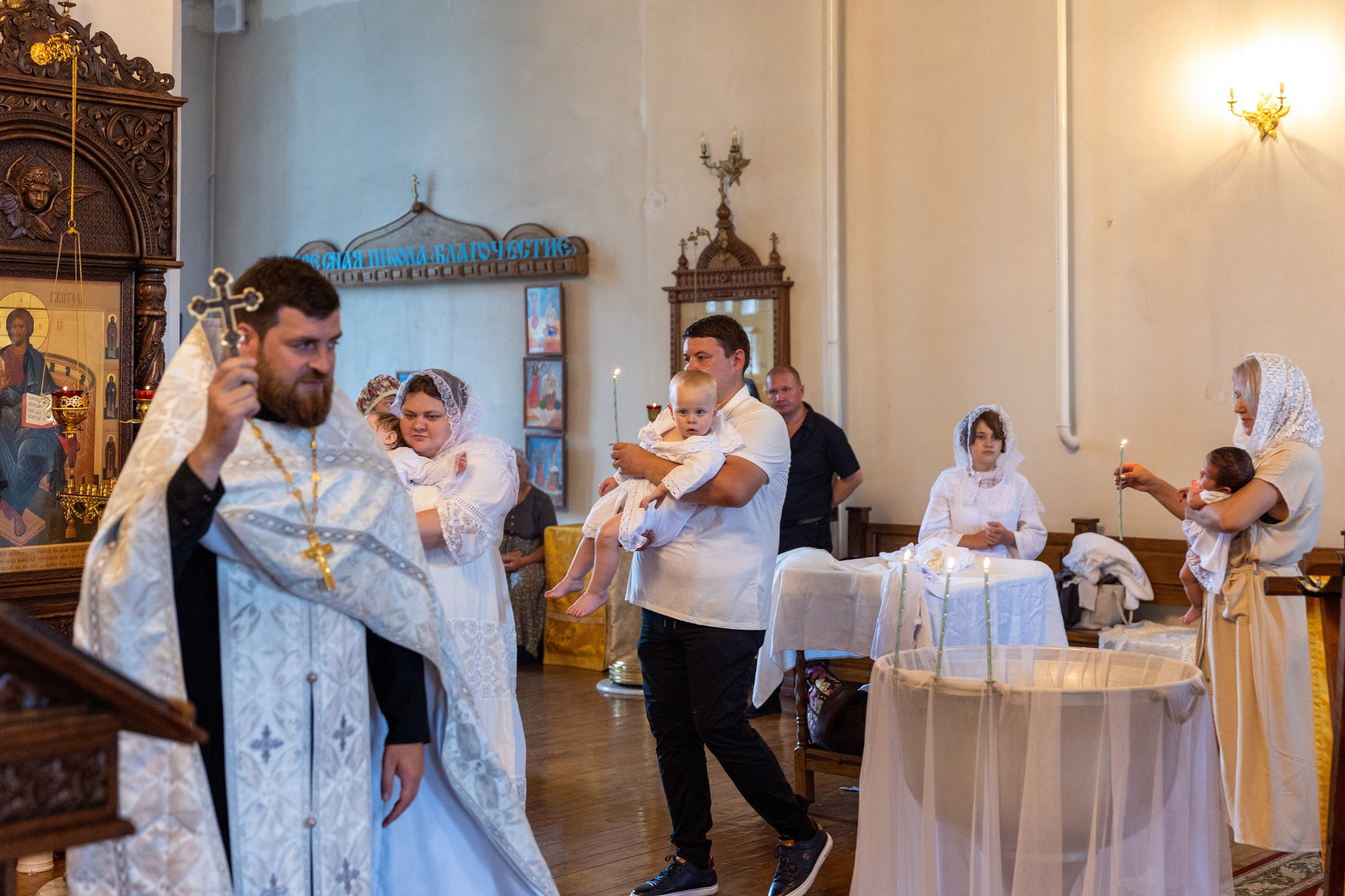 Крещение Аркадия. Семейный фотограф Раменское, Жуковский