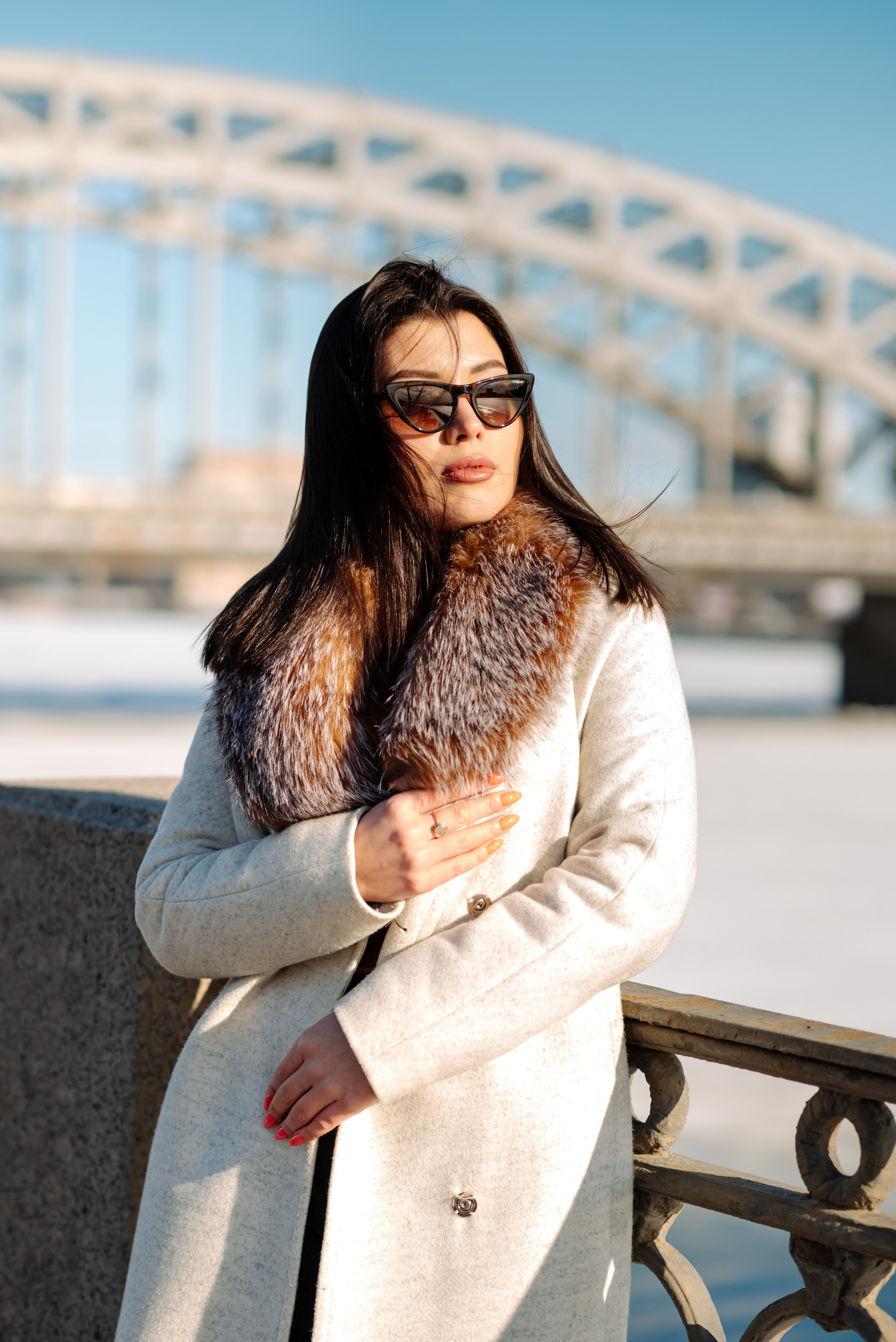 Большеохтинский мост. Свадебный и сеейный фотограф в Санкт-Петербурге Елена Худякова