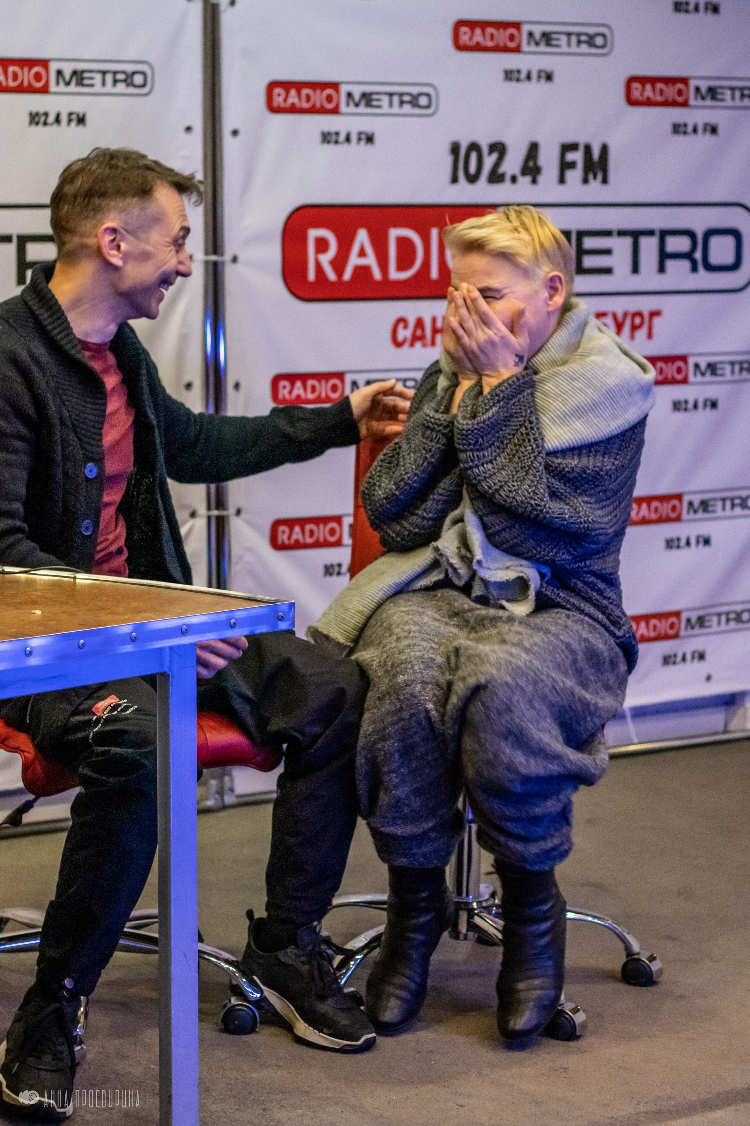 Дайджест съемок программы Лены Лариной на Радио Метро. Ваш фотограф в Санкт-Петербурге Анна Просвирина