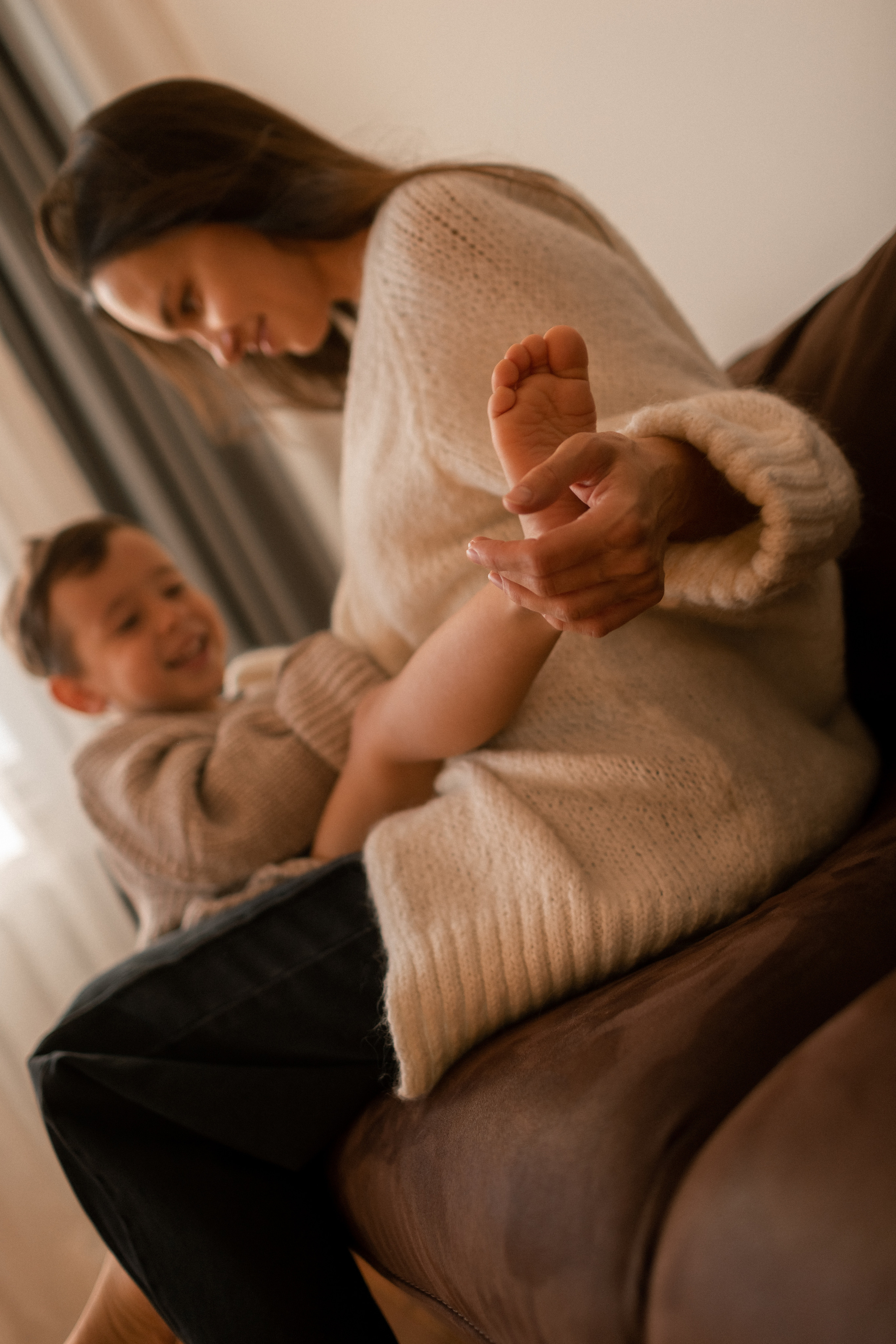 Мама Лена и сыночек Миша. Фотограф про любовь в городе Москва