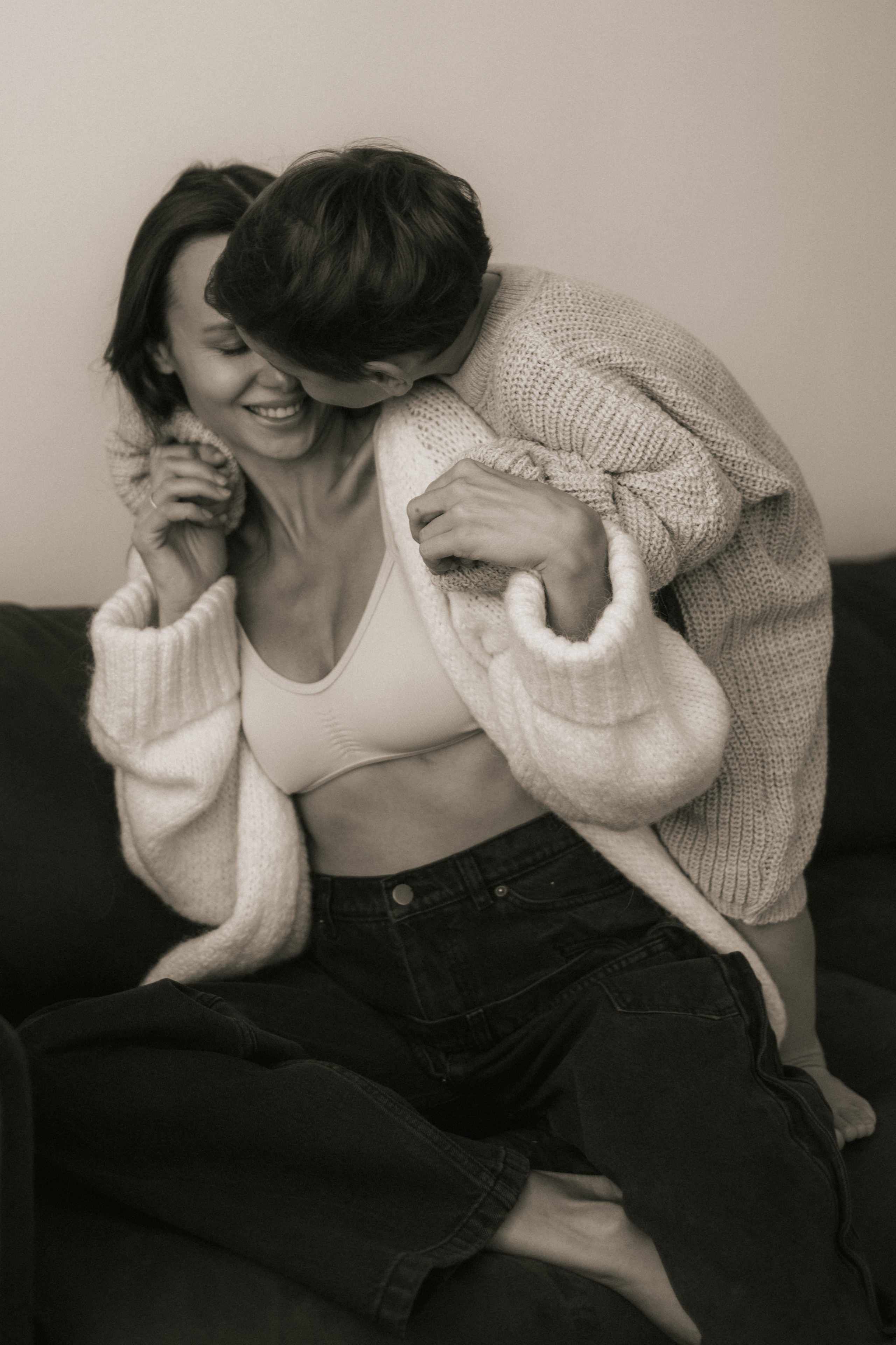 Мама Лена и сыночек Миша. Фотограф про любовь в городе Москва