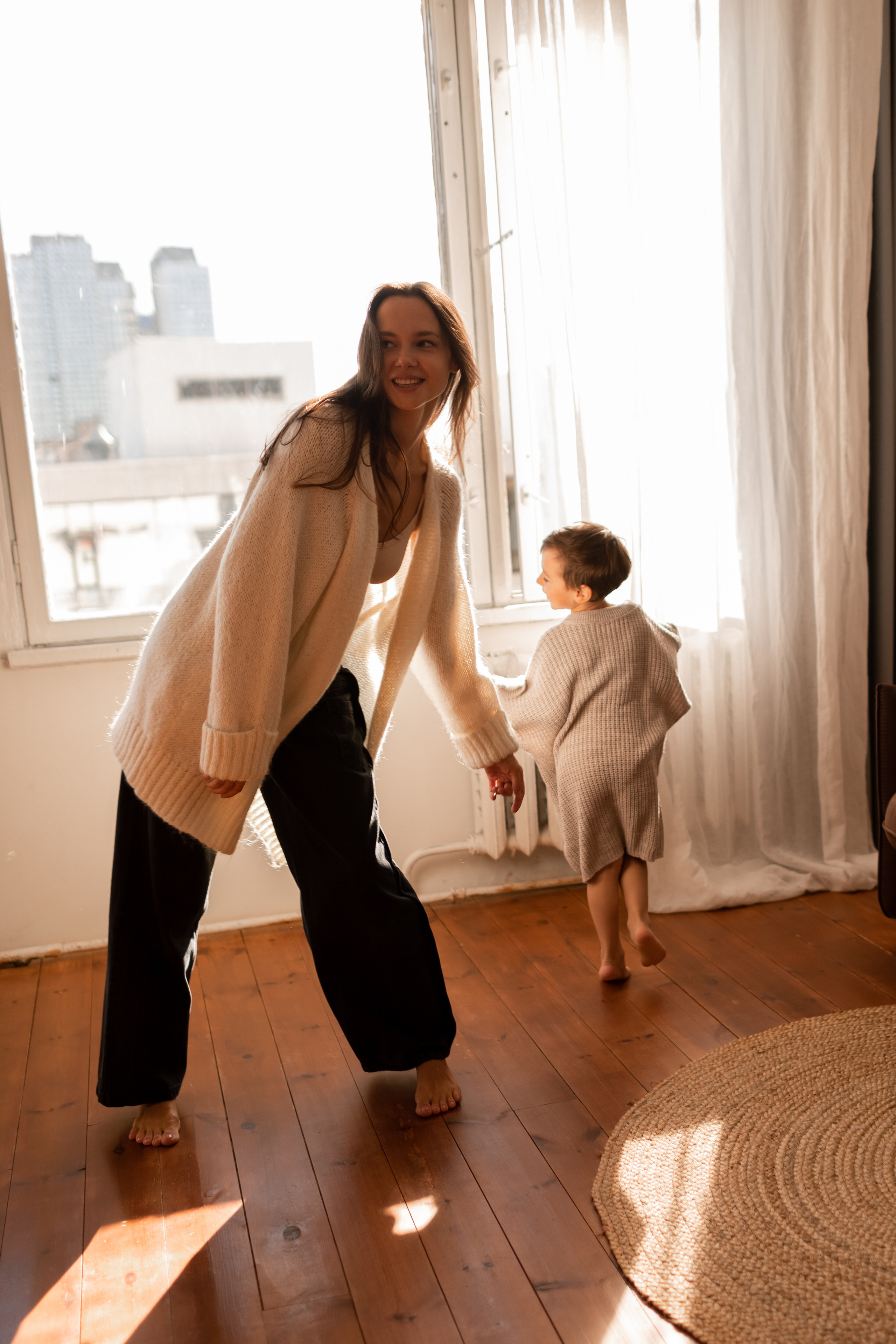 Мама Лена и сыночек Миша. Фотограф про любовь в городе Москва