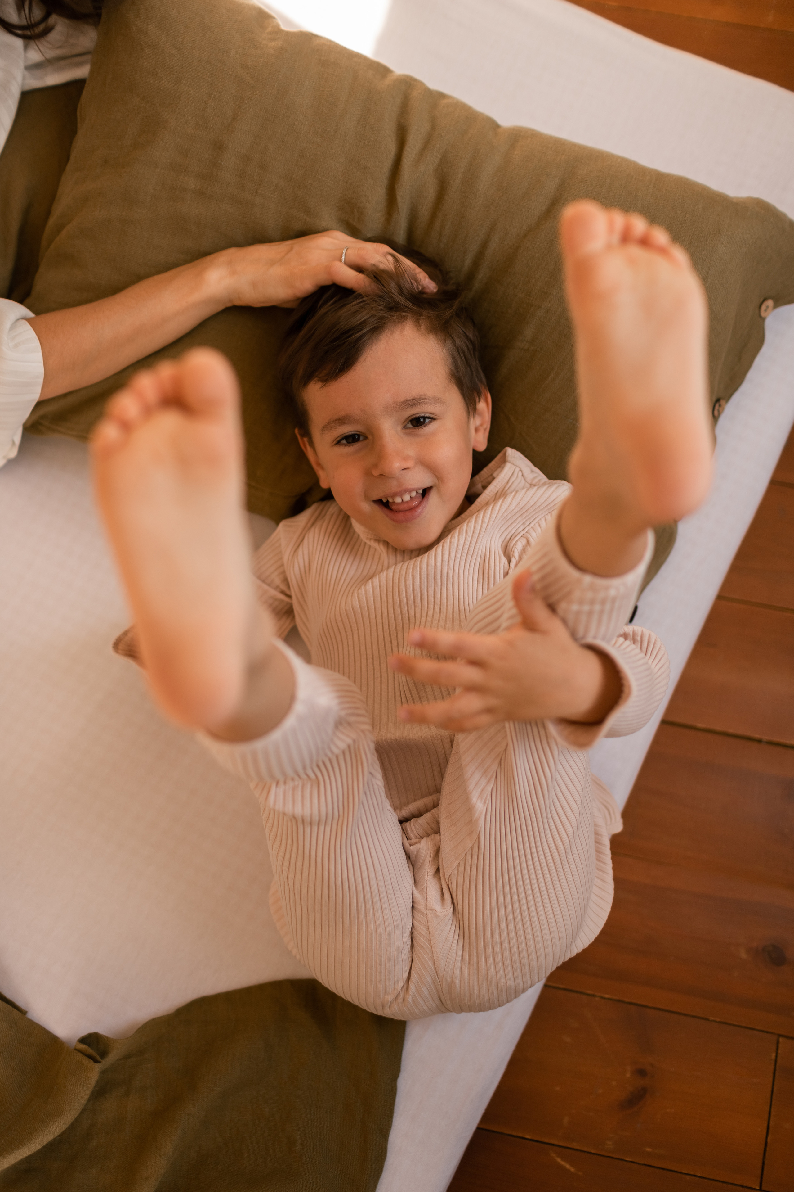 Мама Лена и сыночек Миша. Фотограф про любовь в городе Москва