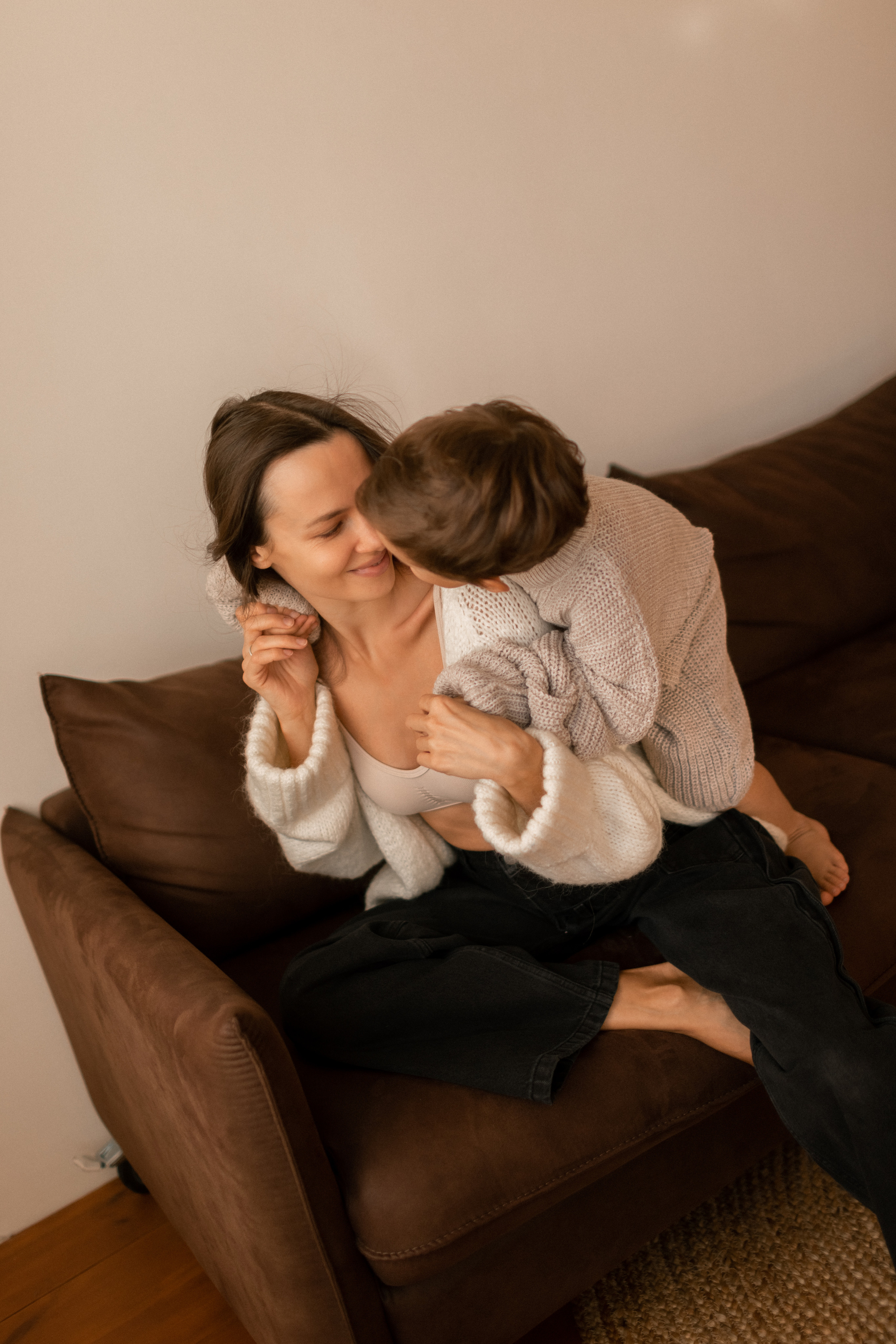 Мама Лена и сыночек Миша. Фотограф про любовь в городе Москва