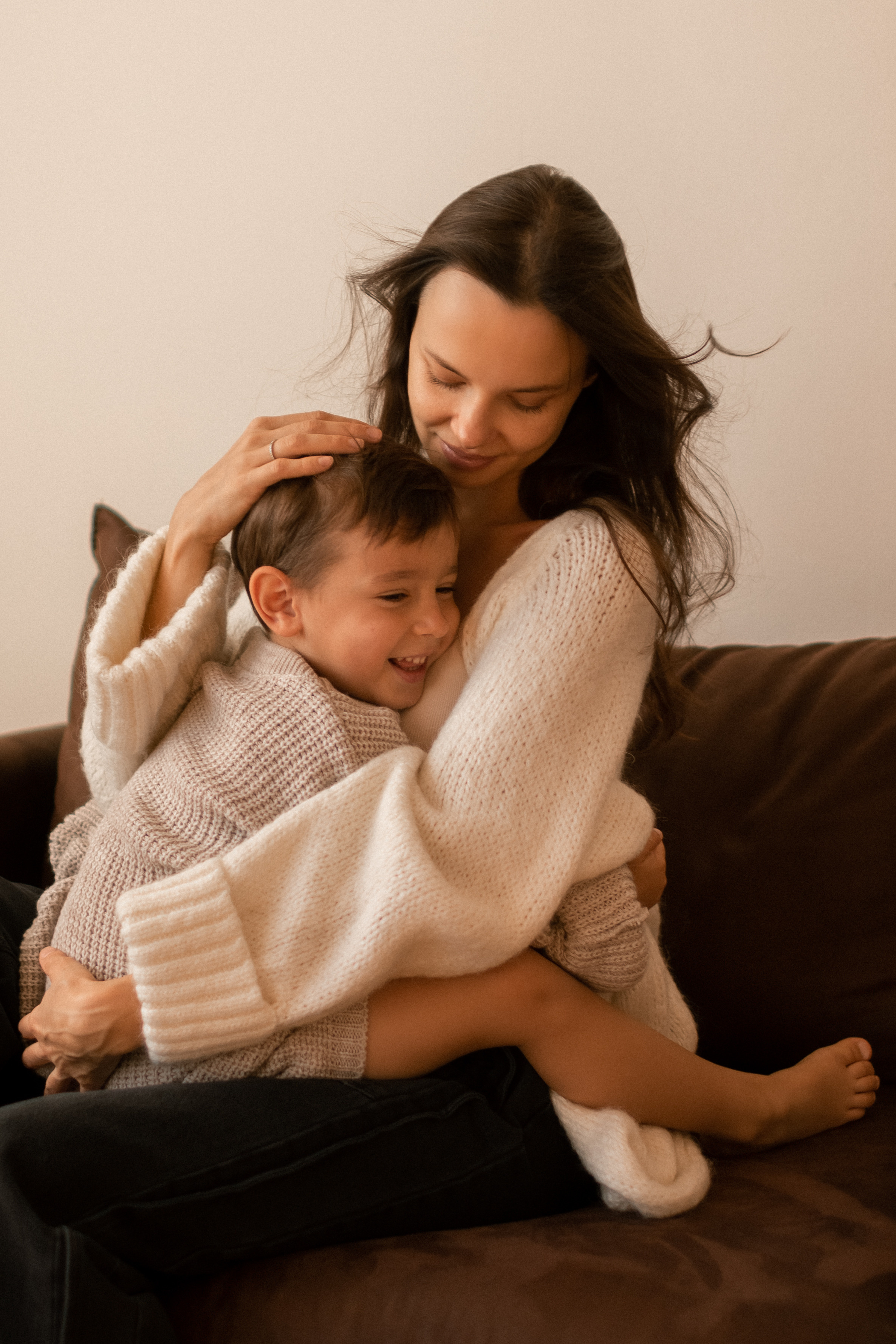Мама Лена и сыночек Миша. Фотограф про любовь в городе Москва