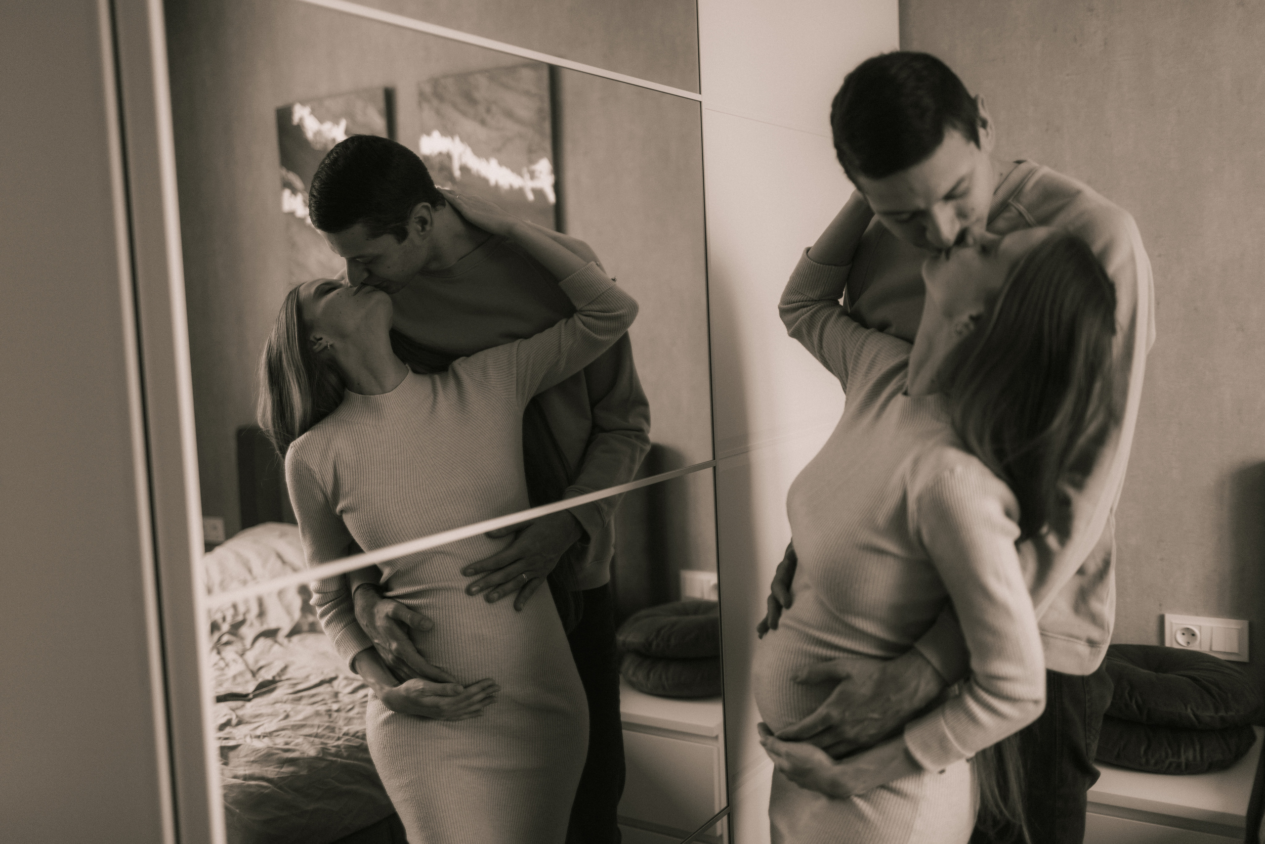 Павел и Мария в трепетном ожидании. Фотограф про любовь в городе Москва