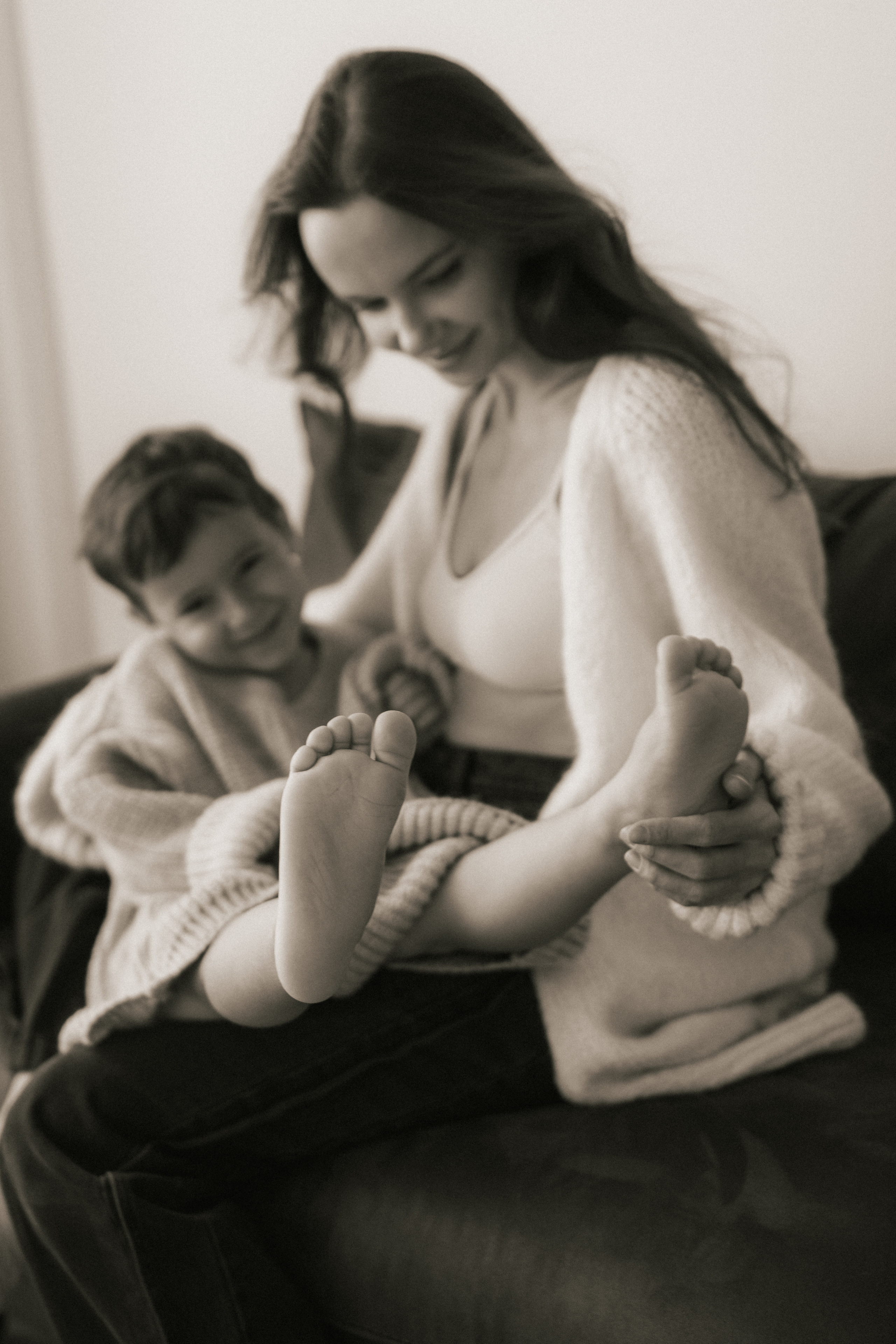 Мама Лена и сыночек Миша. Фотограф про любовь в городе Москва