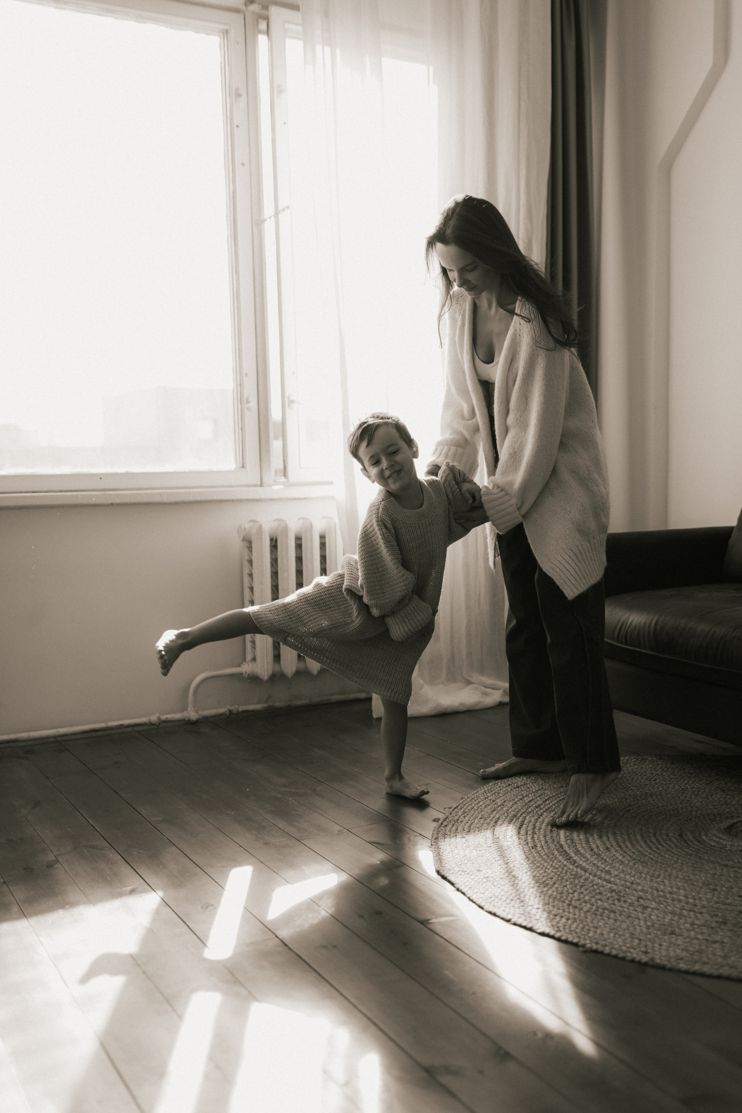 Мама Лена и сыночек Миша. Фотограф про любовь в городе Москва