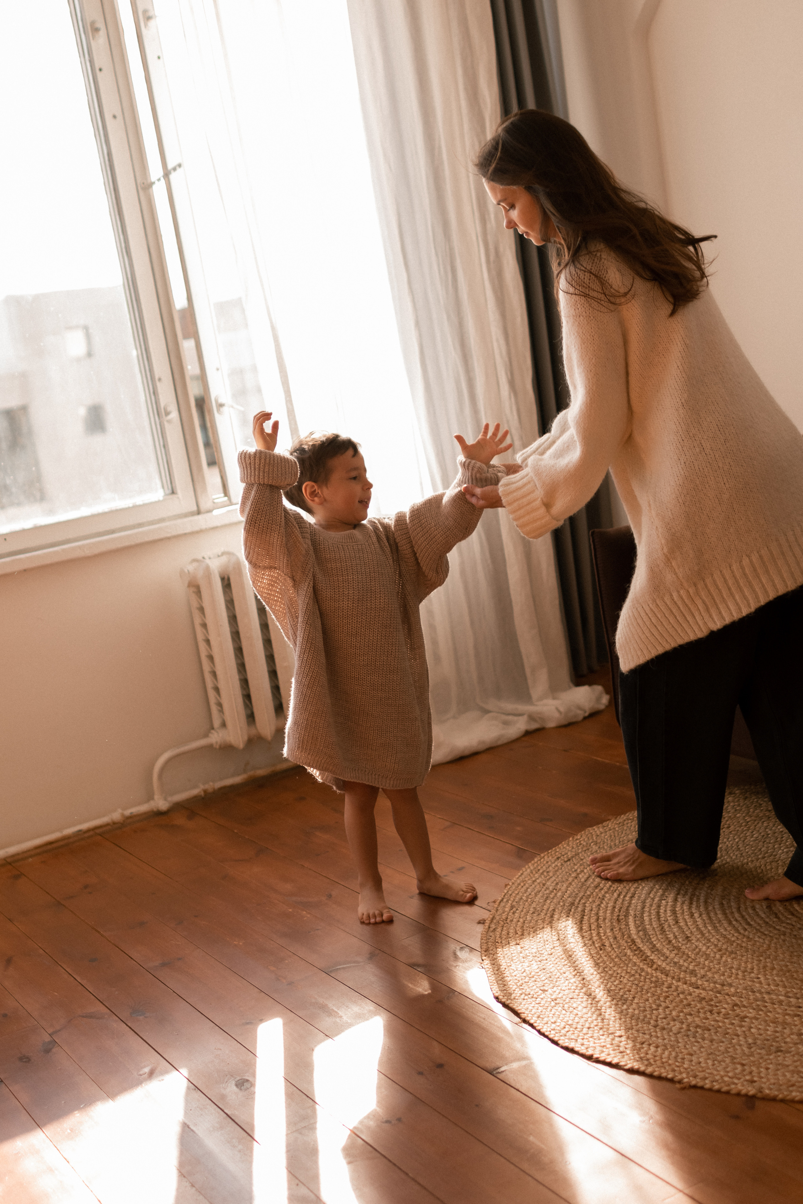 Мама Лена и сыночек Миша. Фотограф про любовь в городе Москва