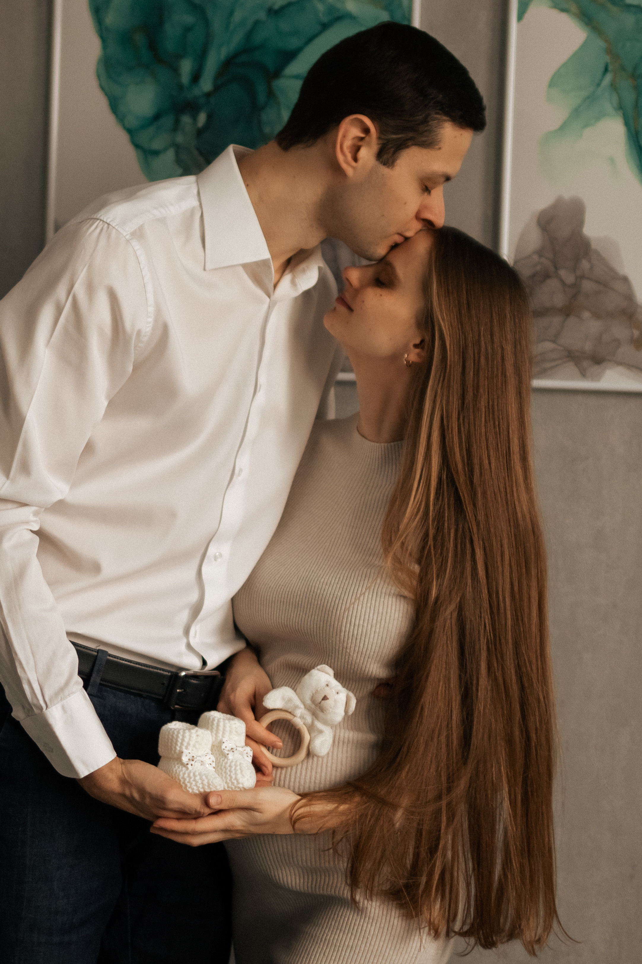 Павел и Мария в трепетном ожидании. Фотограф про любовь в городе Москва