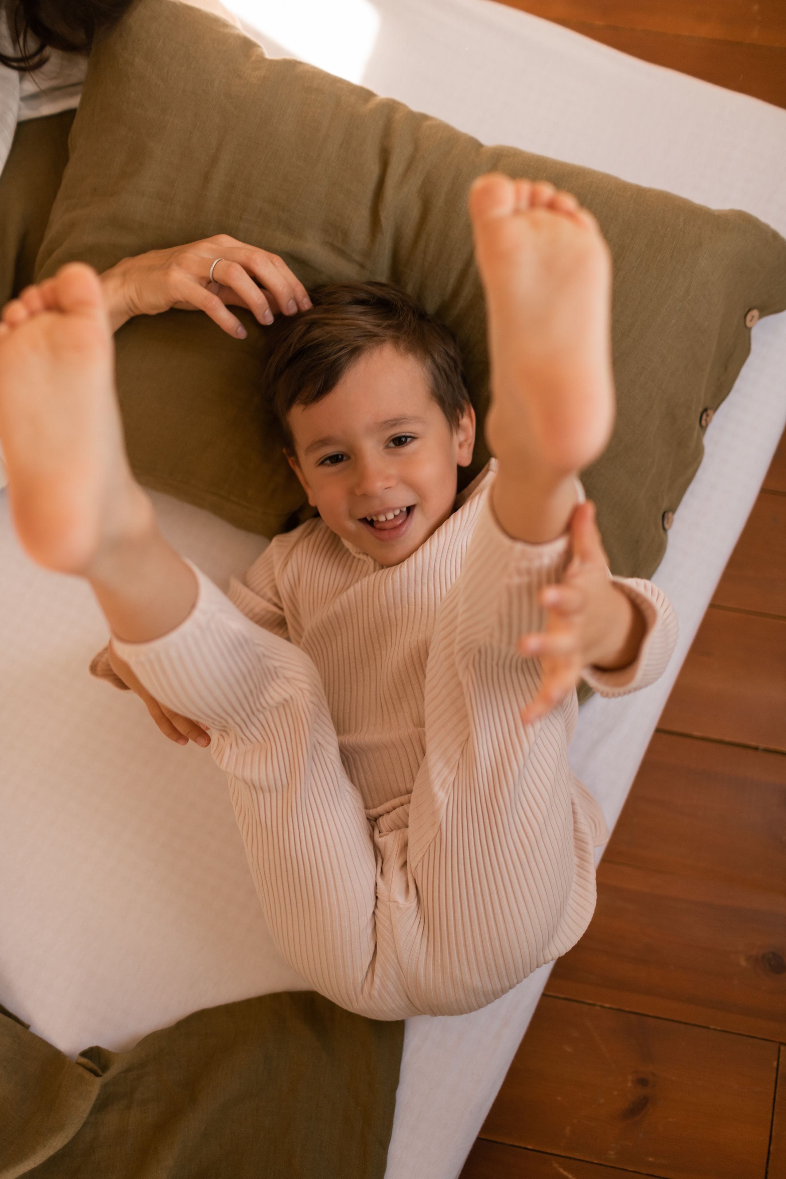 Мама Лена и сыночек Миша. Фотограф про любовь в городе Москва