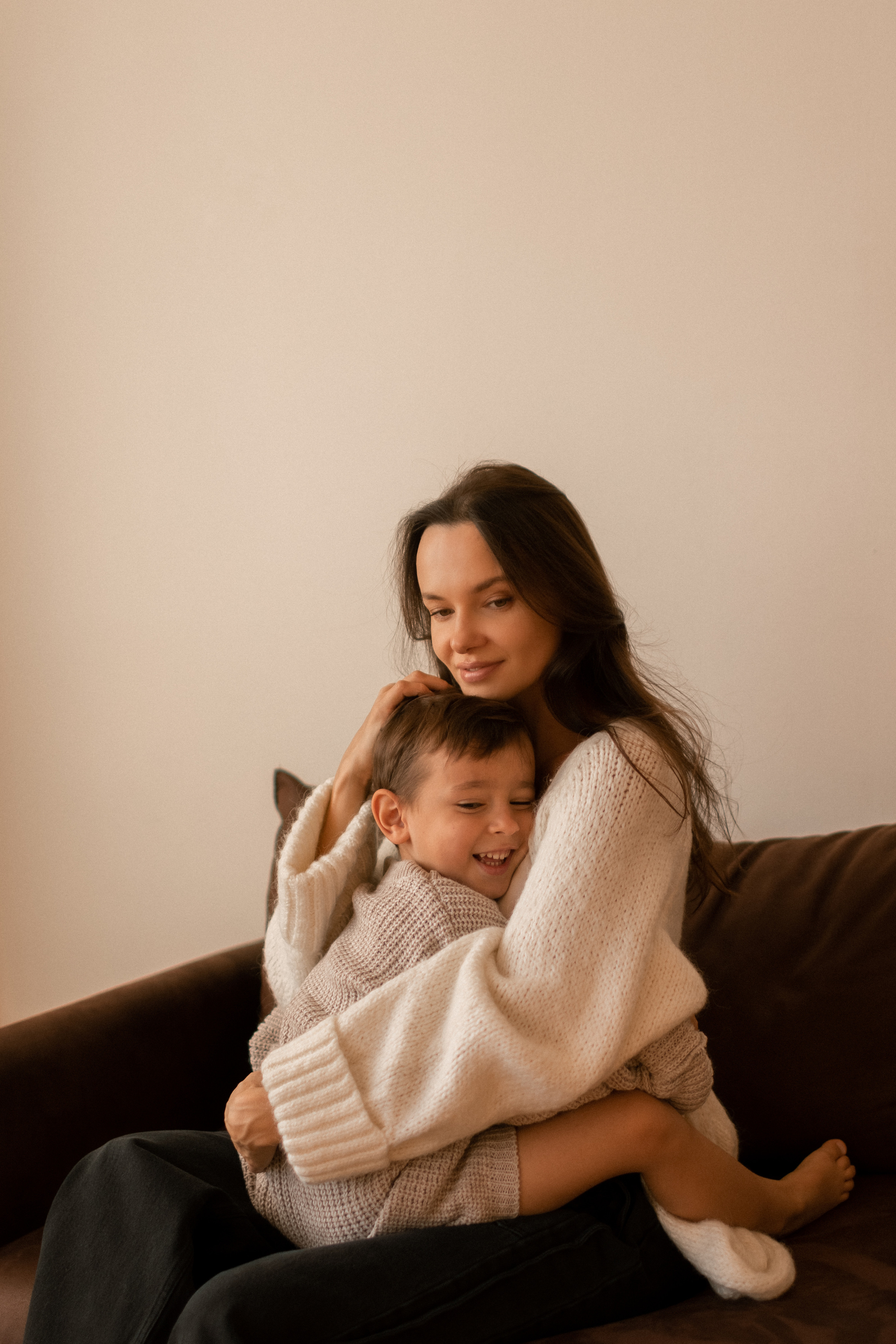 Мама Лена и сыночек Миша. Фотограф про любовь в городе Москва