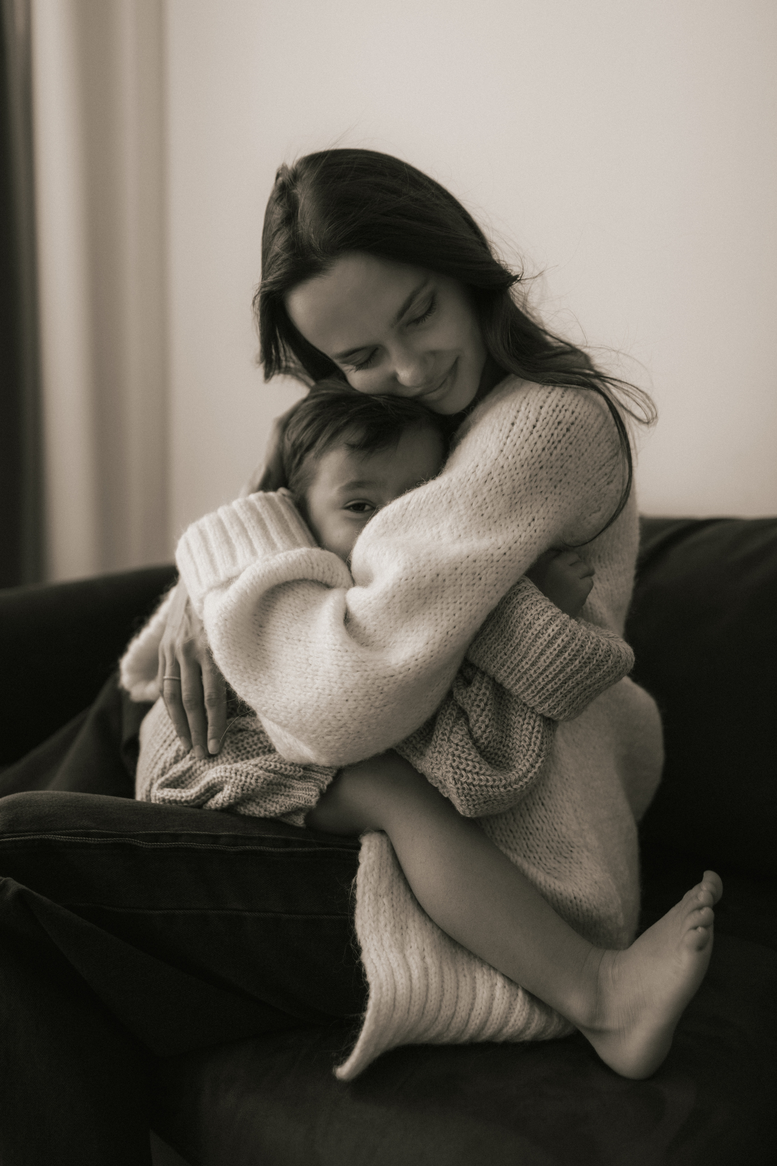 Мама Лена и сыночек Миша. Фотограф про любовь в городе Москва