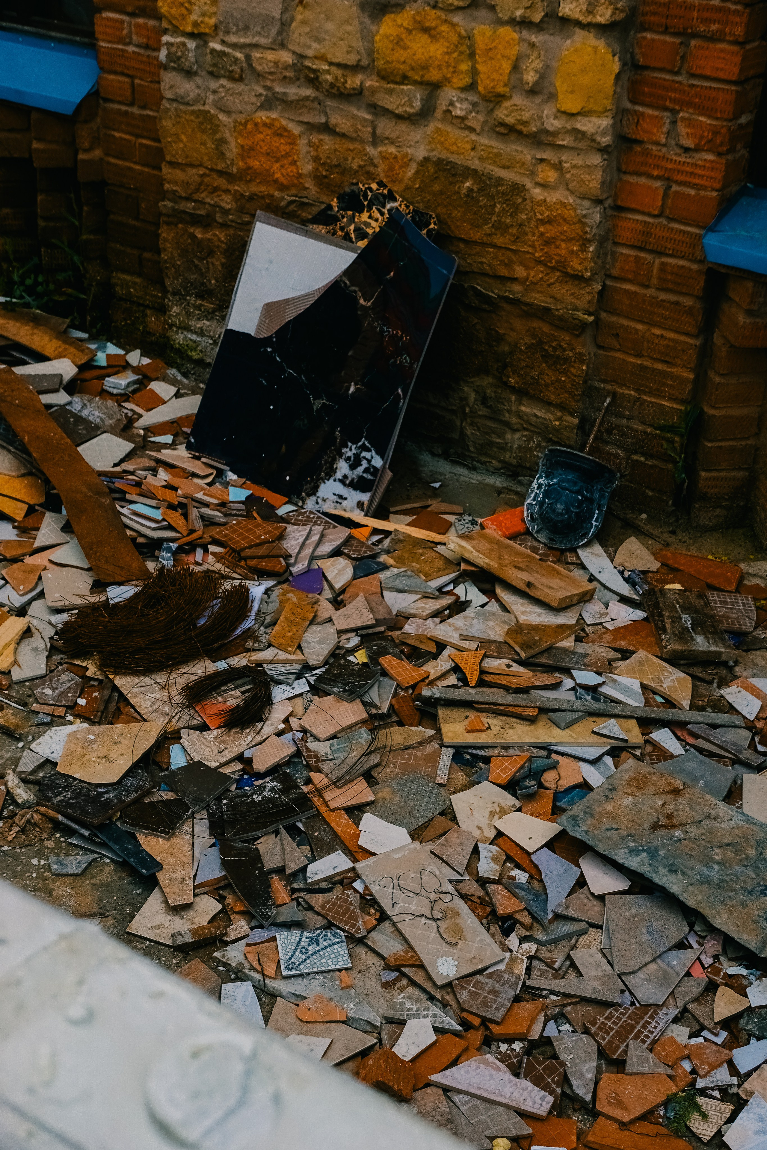 Строительство храма в Казани. Фотограф Алиса Аспер