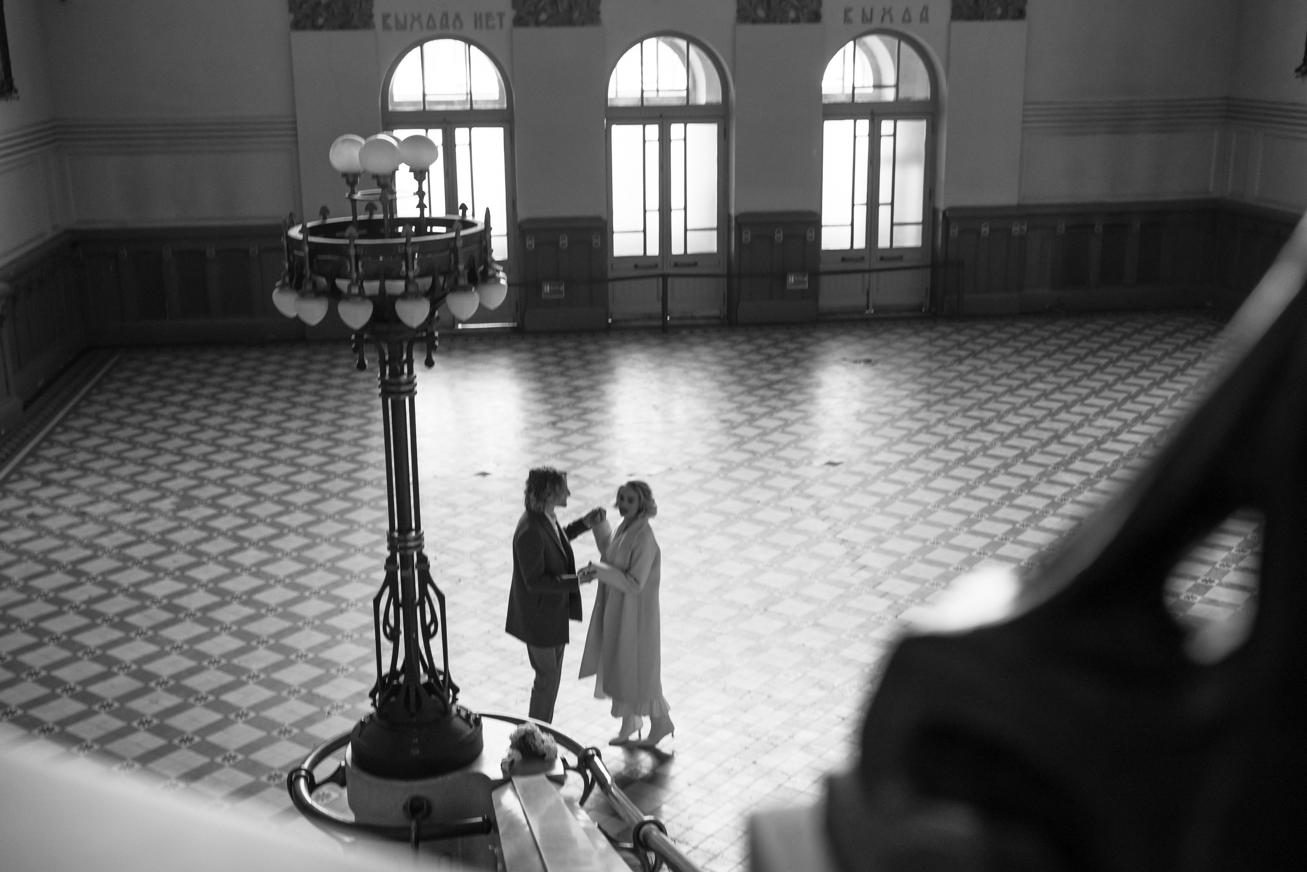 Love story Витебский вокзал. Свадебный фотограф