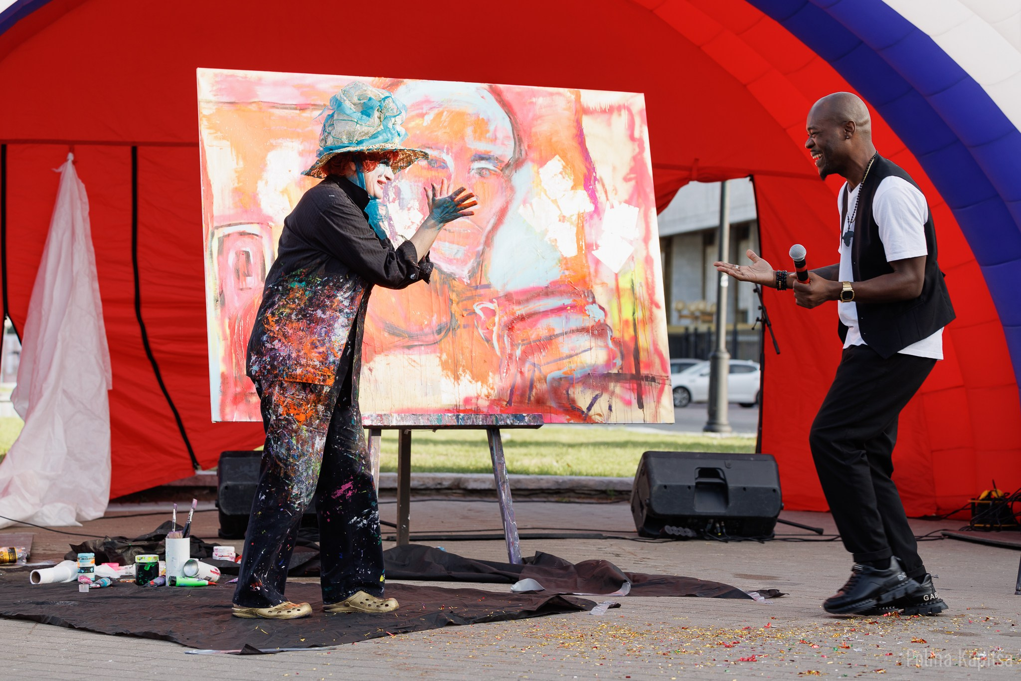 Стрельбицкая. Перфоманс. Театральный фотограф Полина Капица