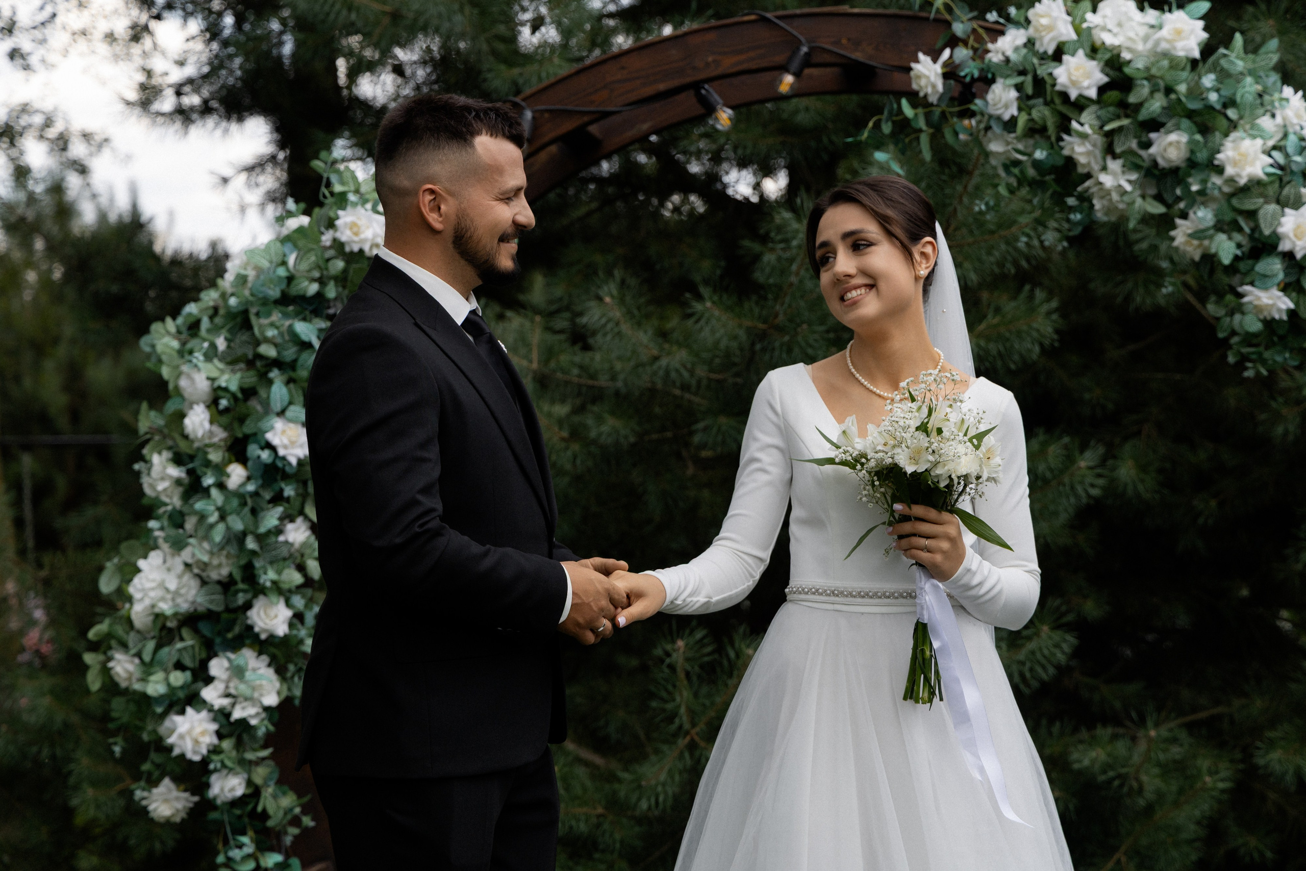 Свадебная фотосессия в агроусадьбе Лабодянка в Минске. Свадебный фотограф в Минске/Беларуси Сергей Спиридонов