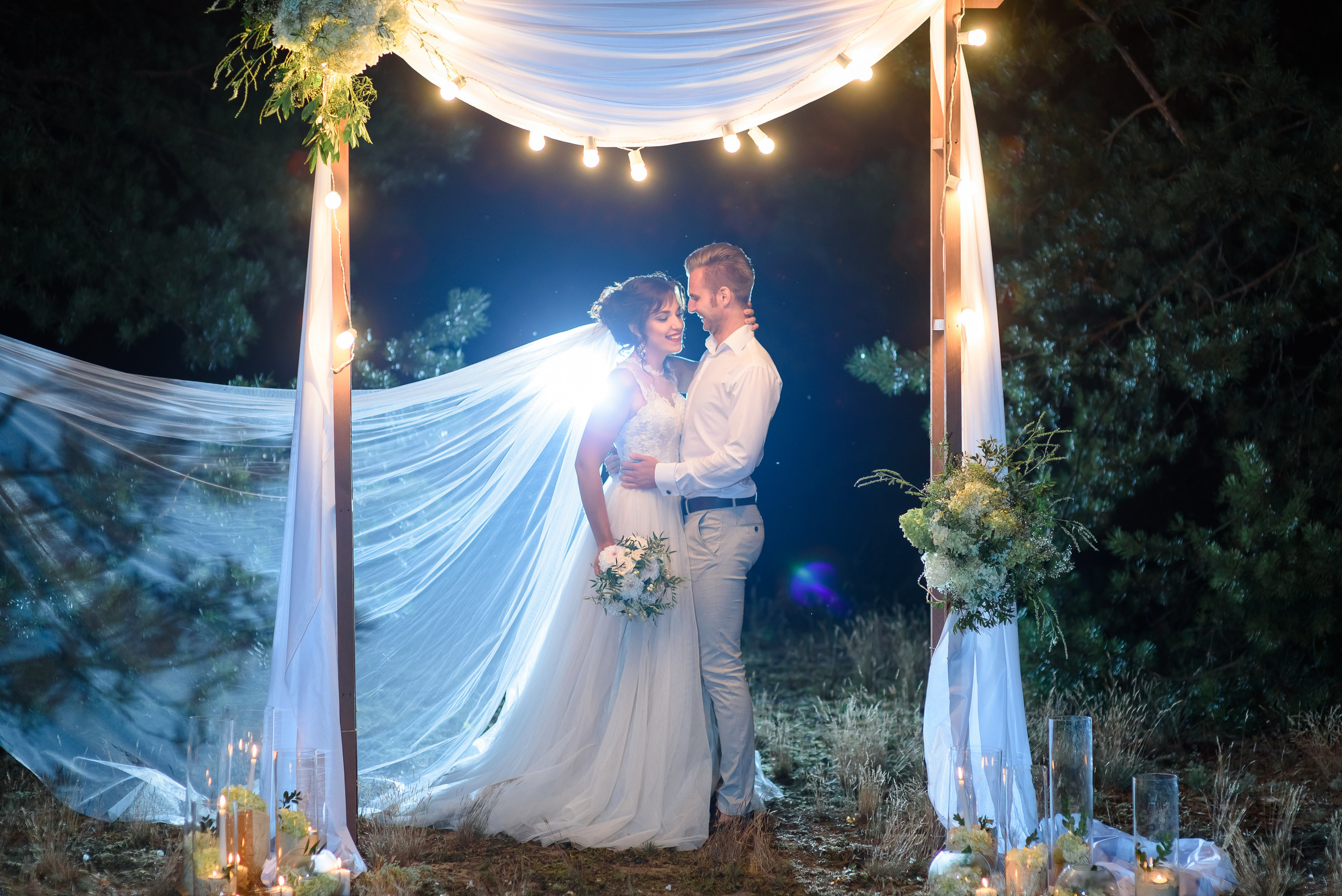 Вечерняя регистрация. Свадебный и семейный фотограф в Гродно Андрей Явейшис