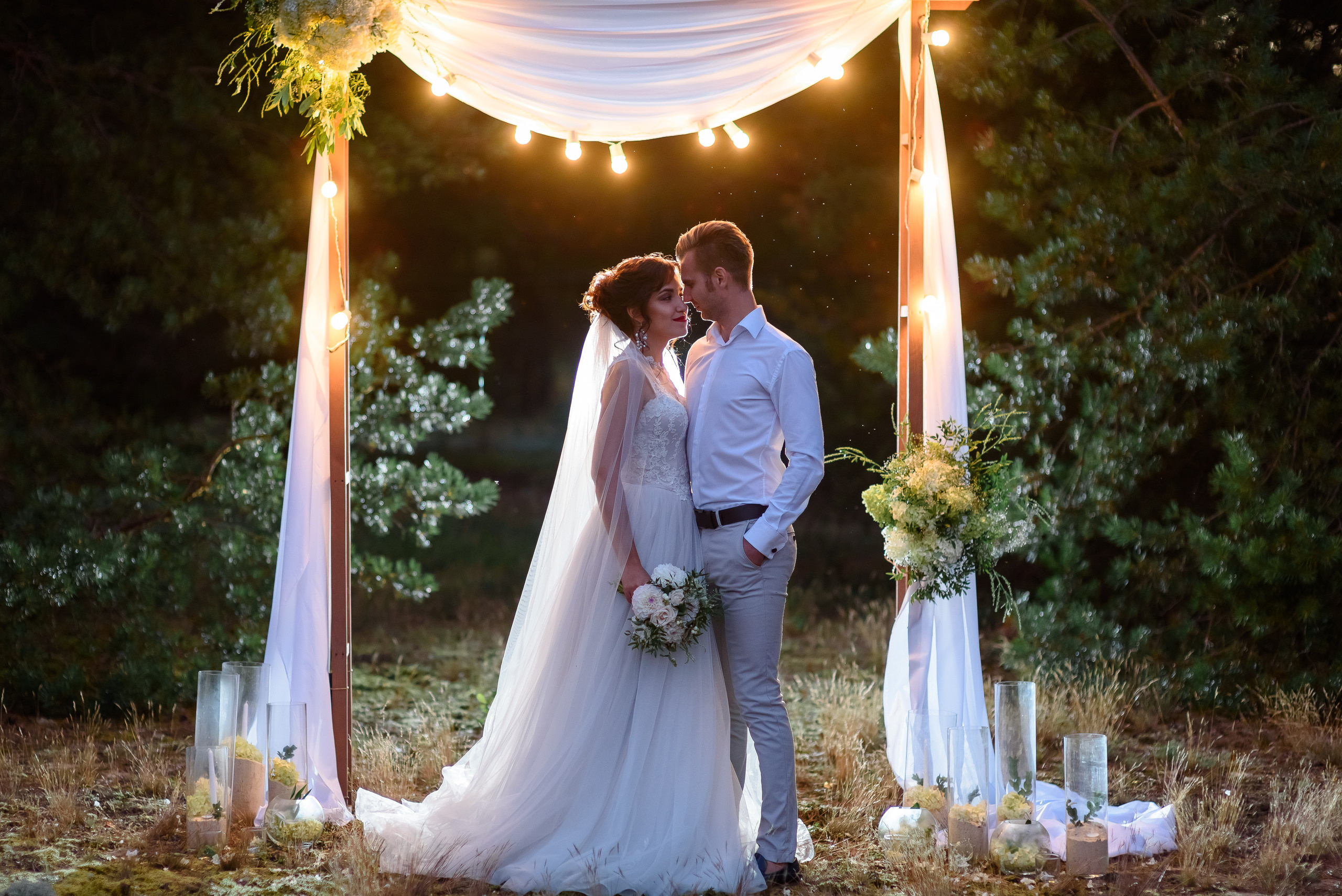 Вечерняя регистрация. Свадебный и семейный фотограф в Гродно Андрей Явейшис