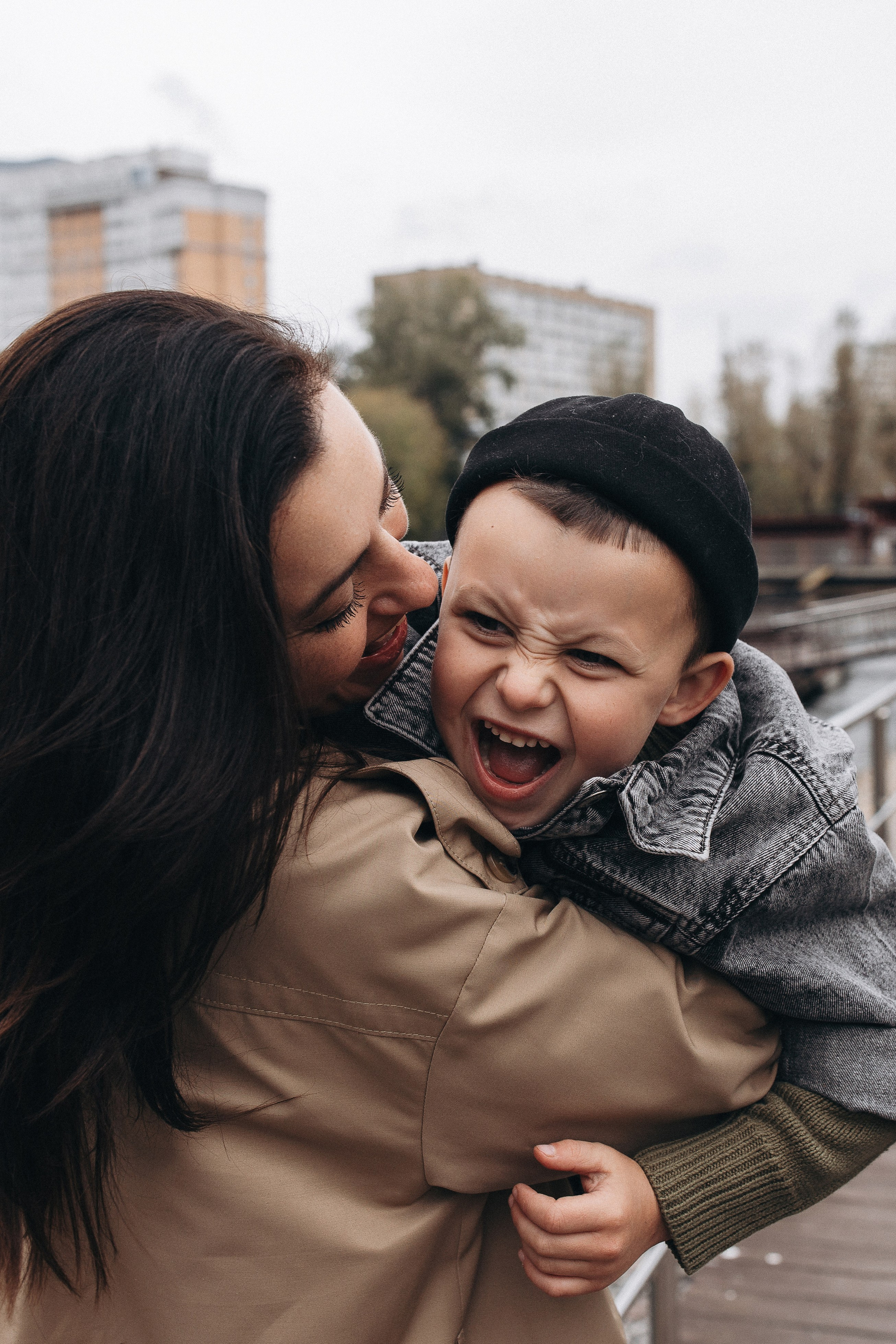 Осень в городе. Семейный фотограф в Москве Марина Петра